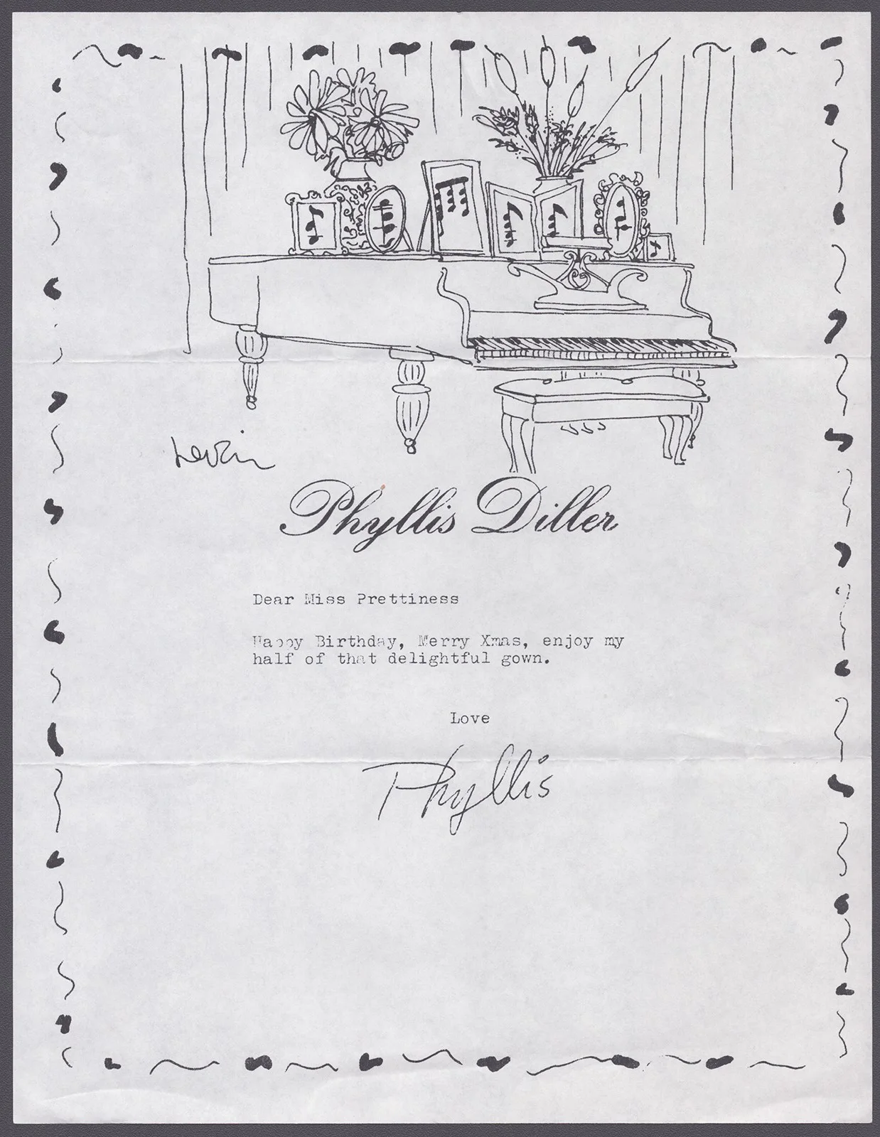 Ruta Lee — RUTA LEE - TYPED LETTER SIGNED 12/01/2000, image 4