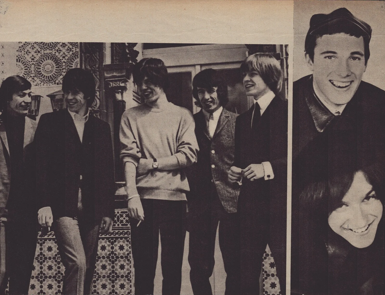 Manfred Mann, Tom Mcguiness, Mike Hugg — MANFRED MANN - MAGAZINE PHOTOGRAPH SIGNED WITH CO-SIGNERS, изображение 4