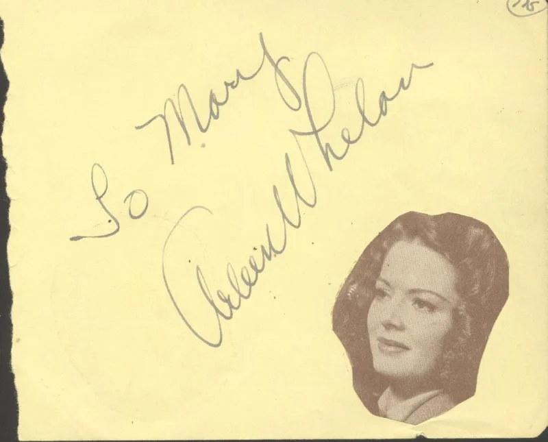 Otto Preminger, Arleen Whelan — OTTO PREMINGER - AUTOGRAPH CO-SIGNED BY: ARLEEN WHELAN, image 2