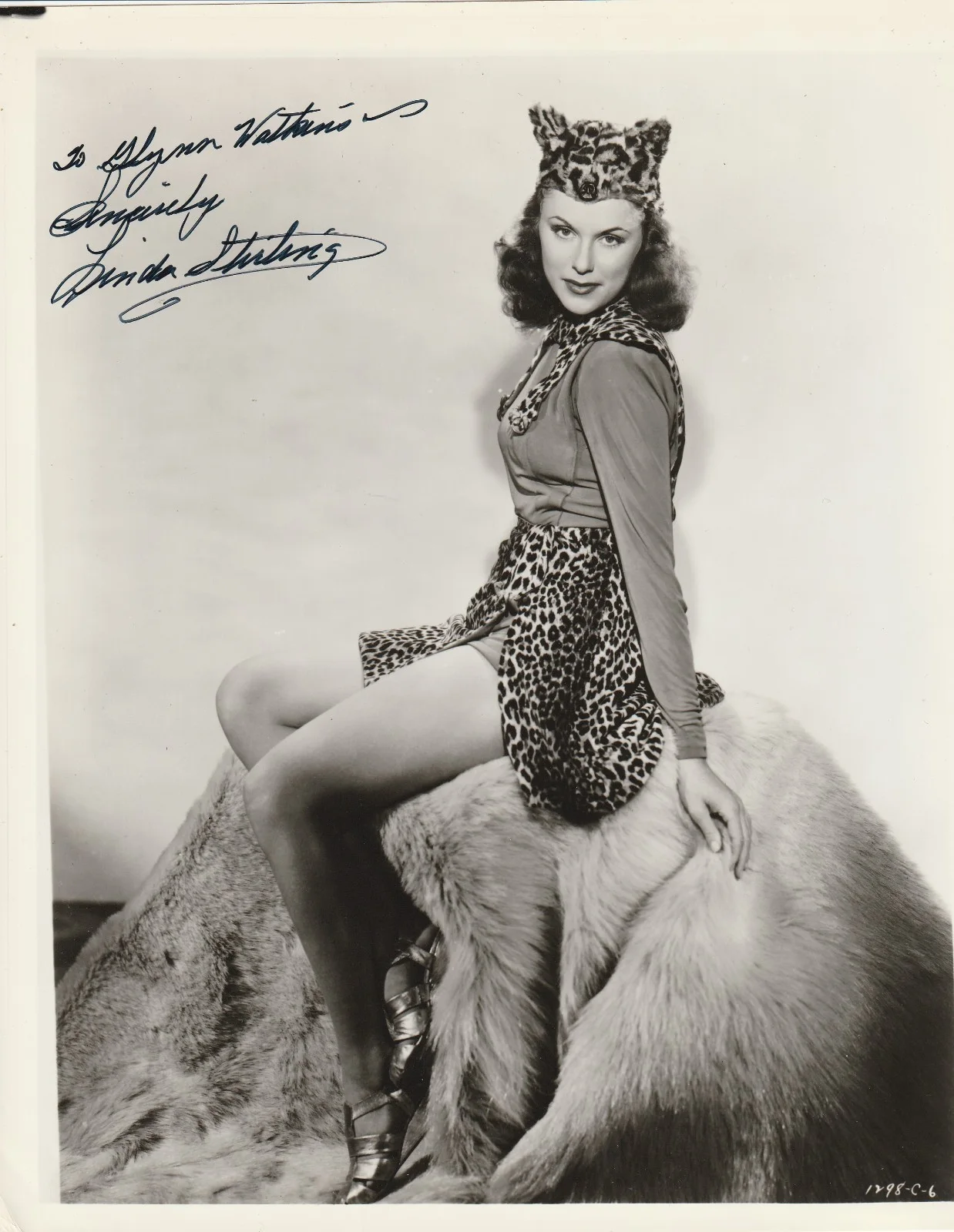 Linda Stirling — Linda Stirling, Republic's great serial heroine, signed photo 8x10