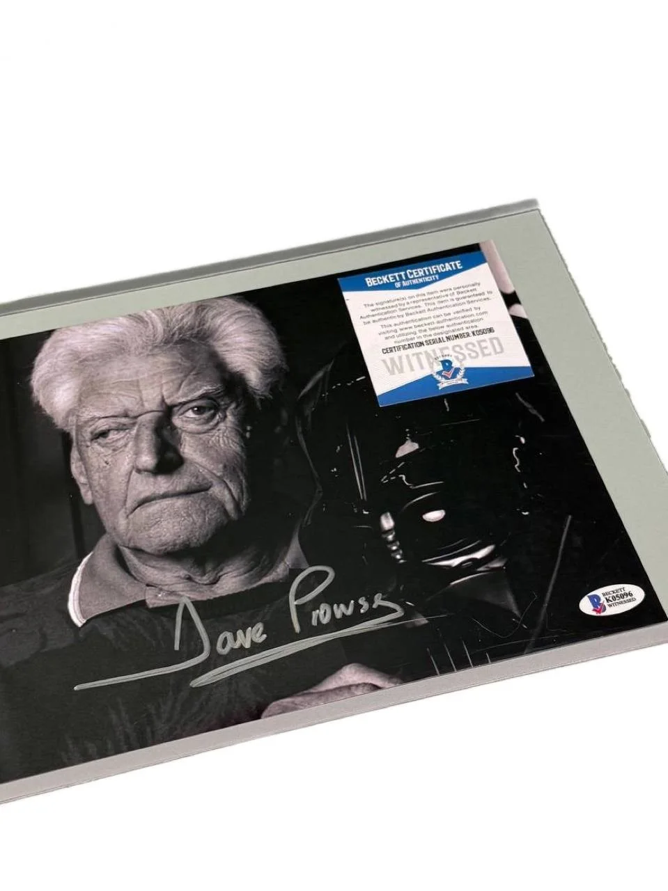 Dave Prowse Hand Signed Photo 8x10 Autographed Beckett COA, image 5