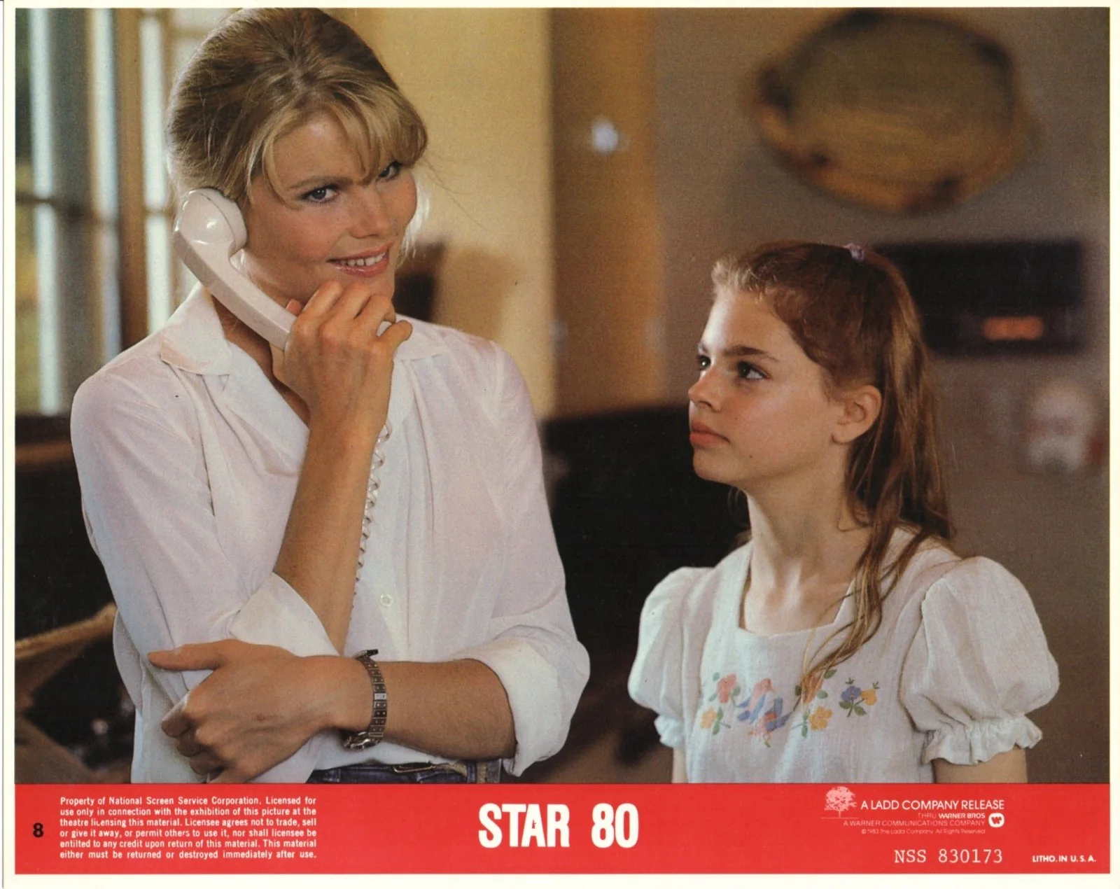 STAR 80 1983 Mariel Hemingway, Eric Roberts, Cliff Robertson 10x8 LOBBY SET, изображение 2