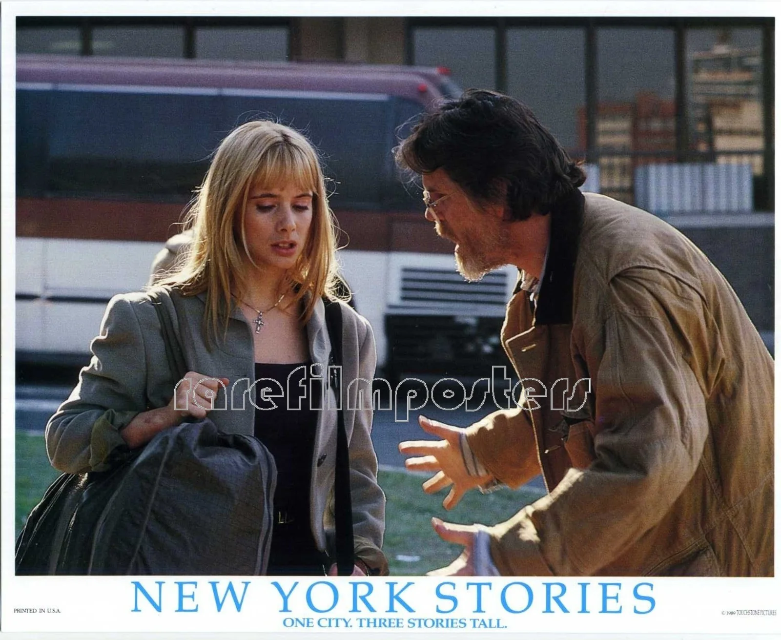 NEW YORK STORIES 1989 Woody Allen, Nick Nolte, Mia Farrow 4 10x8 LOBBY CARDS, изображение 2