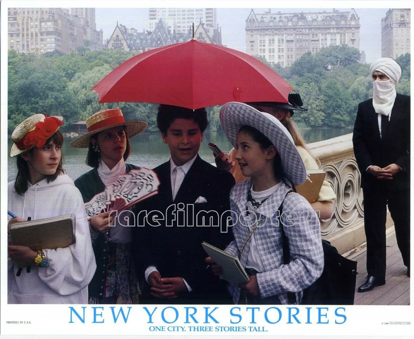 NEW YORK STORIES 1989 Woody Allen, Nick Nolte, Mia Farrow 4 10x8 LOBBY CARDS, изображение 3