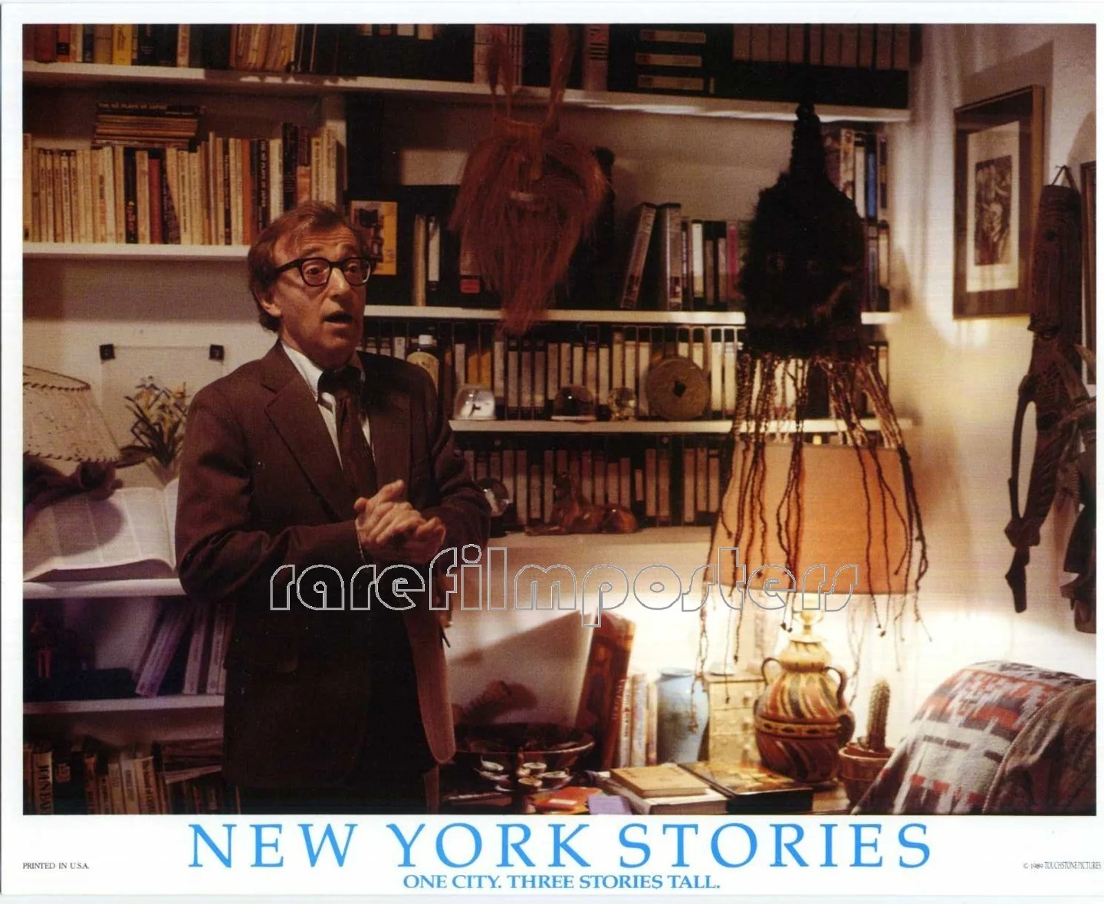 NEW YORK STORIES 1989 Woody Allen, Nick Nolte, Mia Farrow 4 10x8 LOBBY CARDS, изображение 4