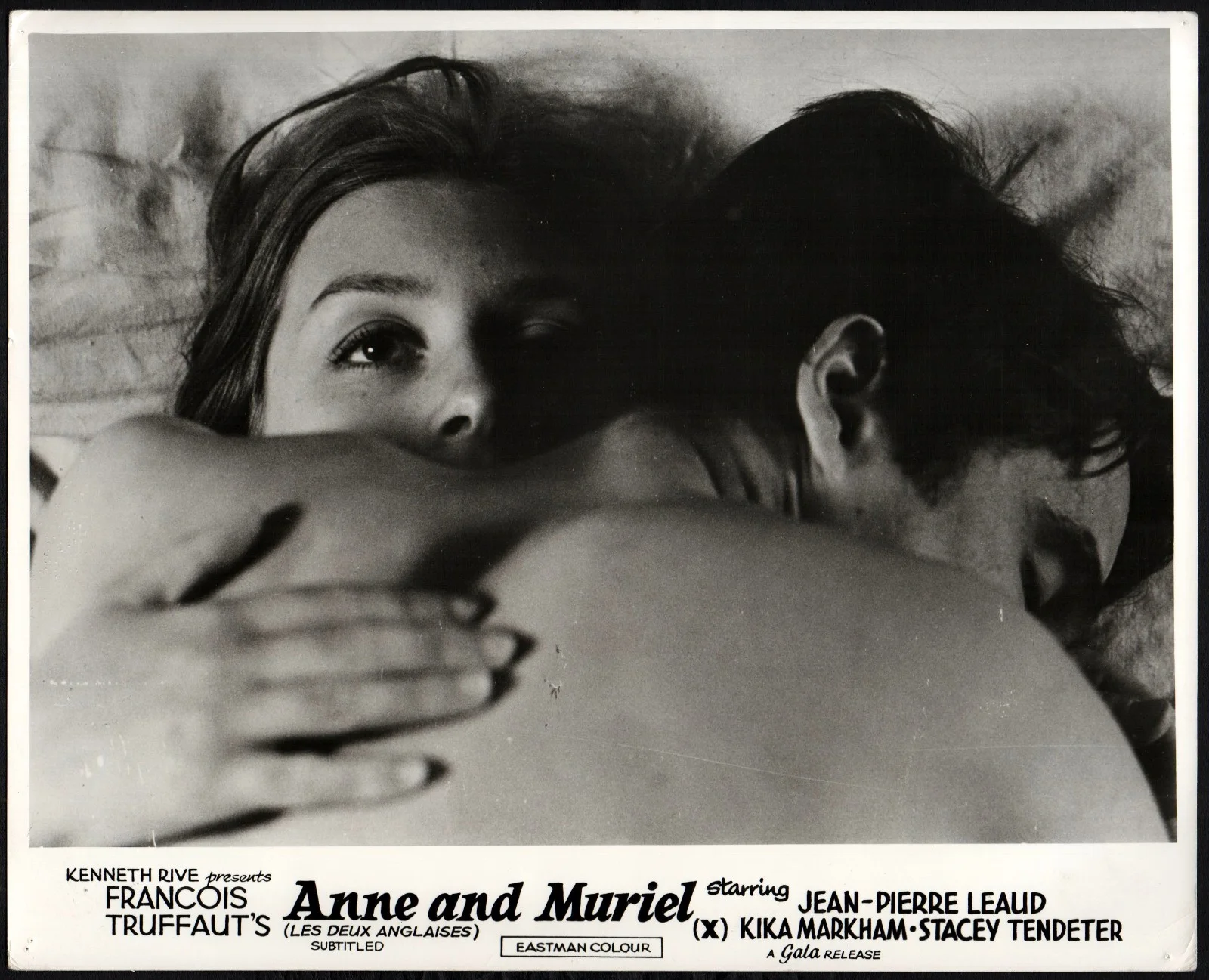 ANNE AND MURIEL 1971 Jean-Pierre Léaud, Kika Markham 3 10x8 LOBBY CARDS, изображение 2