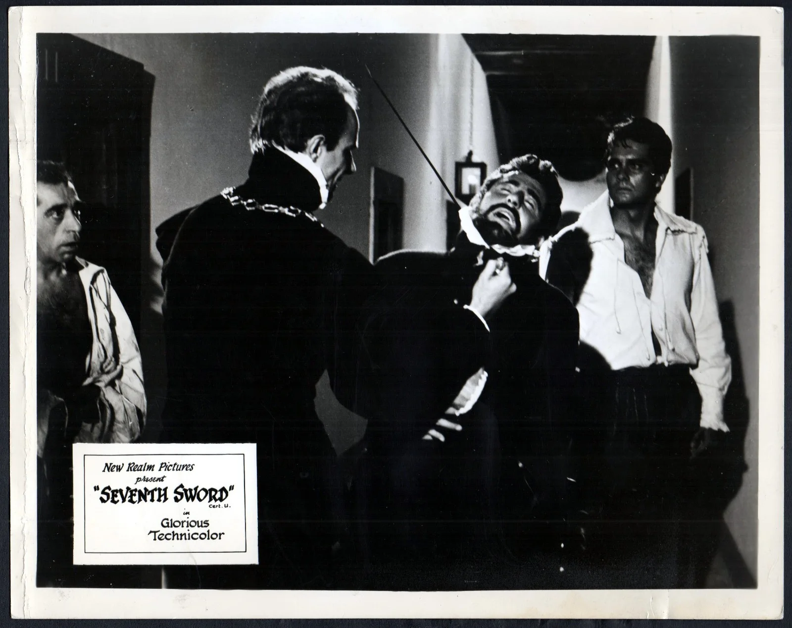 SEVENTH SWORD 1962 Brett Halsey, Béatrice Altariba 5 UK 10x8 LOBBY CARDS, изображение 5