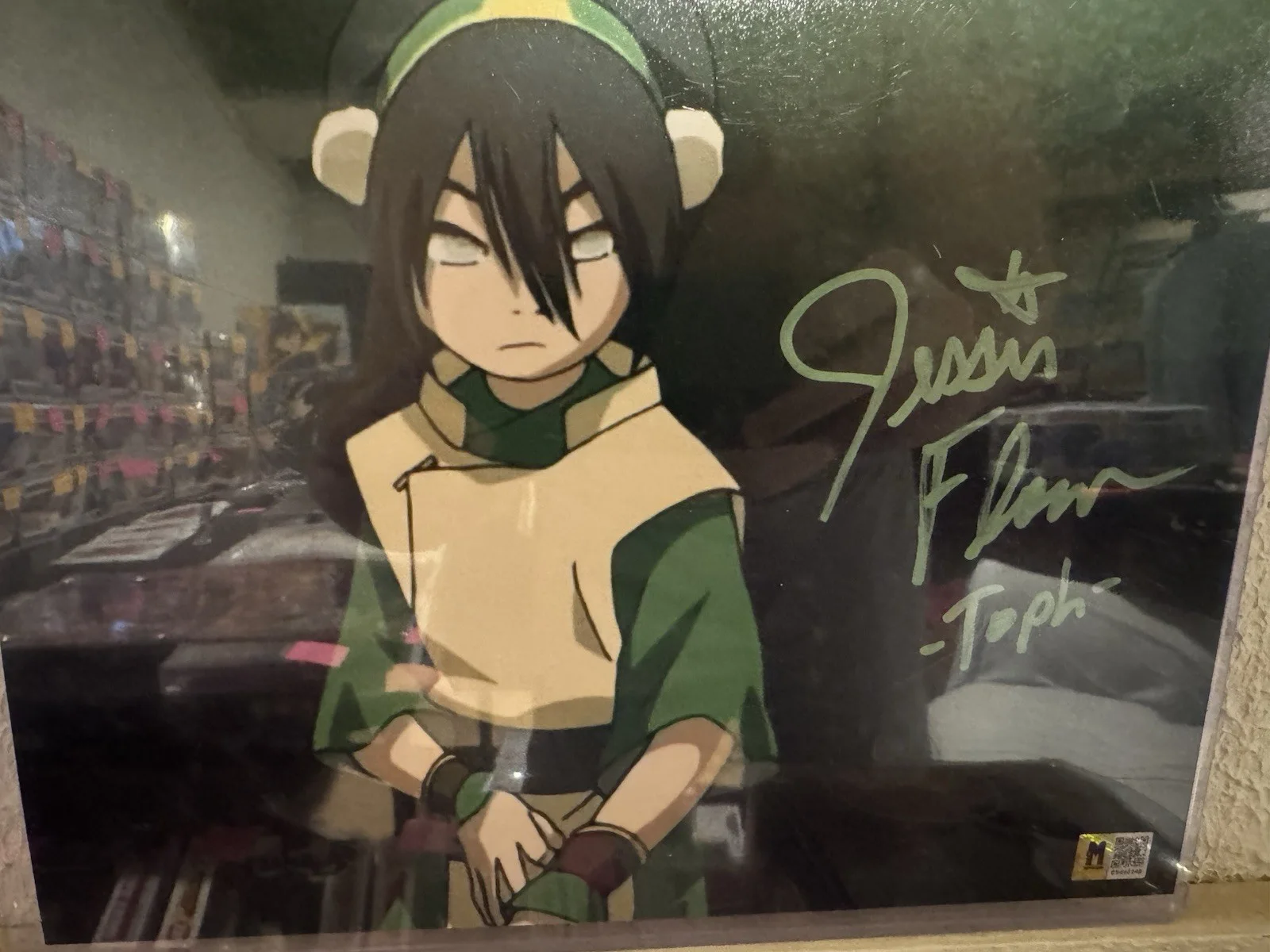 Michaela Jill Murphy — Avatar Toph Print Signed Michaela Murphy aka Jessica flowers