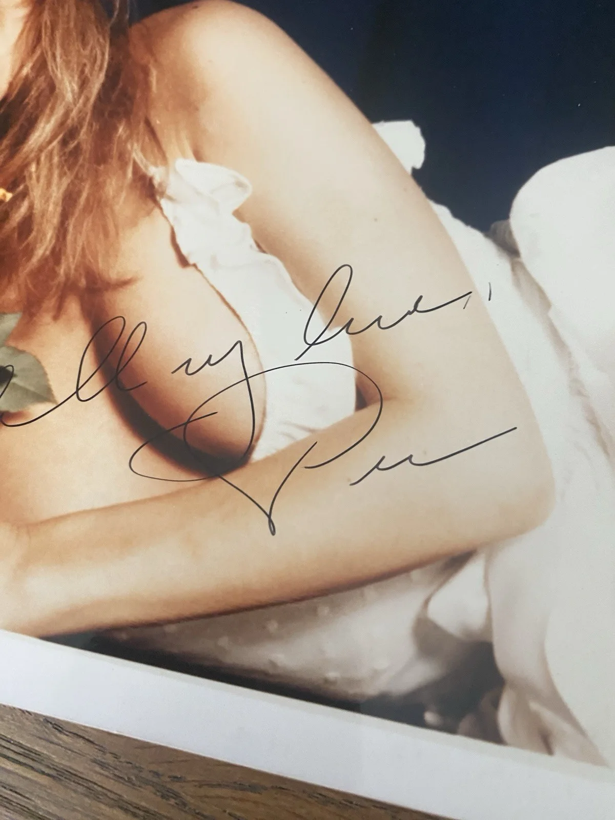 Pia Zadora — PIA ZADORA SIGNED AUTOGRAPH 8X9 Inch PHOTO - SEXY VERY RARE!, изображение 2