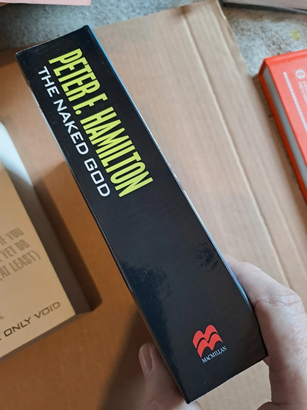 V. Rare Peter F Hamilton NIGHT'S DAWN trilogy 3 x Proof Arcs all signed Reality, изображение 3