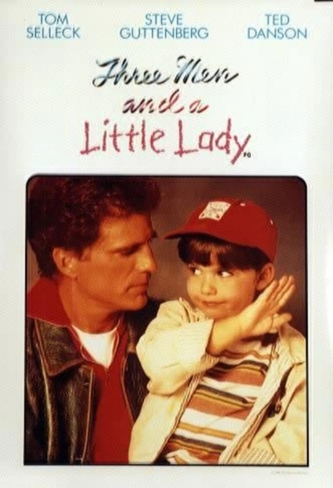 THREE MEN AND A LITTLE LADY 1990 Tom Selleck Steve Guttenberg 4 UK 20x30 POSTERS, изображение 2