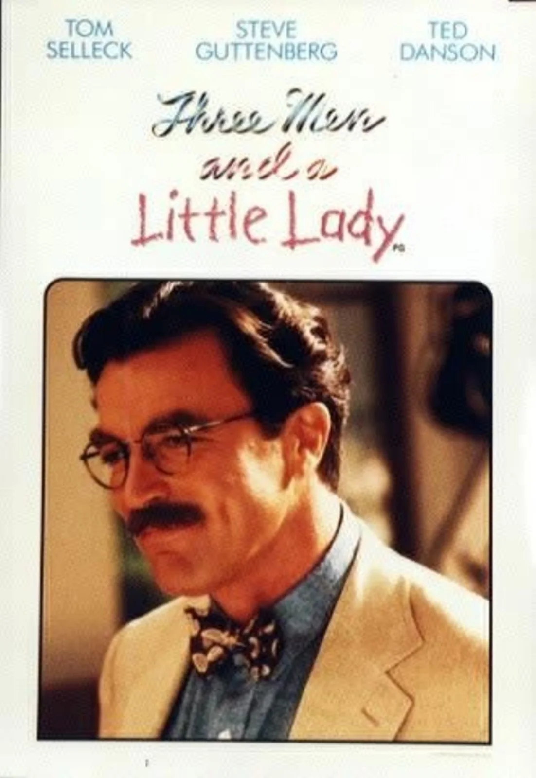 THREE MEN AND A LITTLE LADY 1990 Tom Selleck Steve Guttenberg 4 UK 20x30 POSTERS, изображение 3