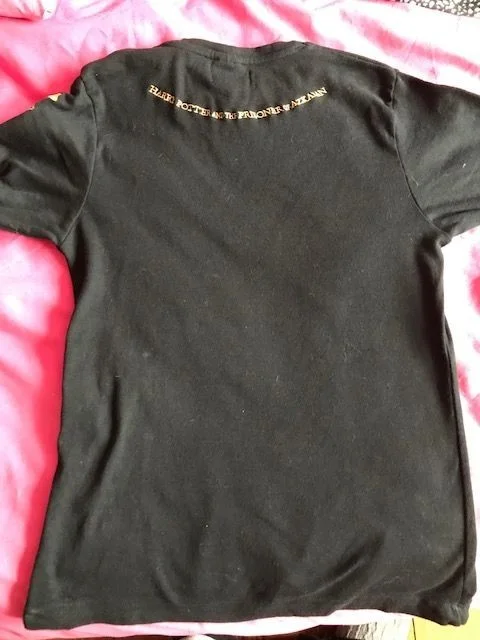 ** VERY RARE** Harry Potter "Prisoner Of Azkaban" Crew black cotton T-Shirt, NEW, изображение 5