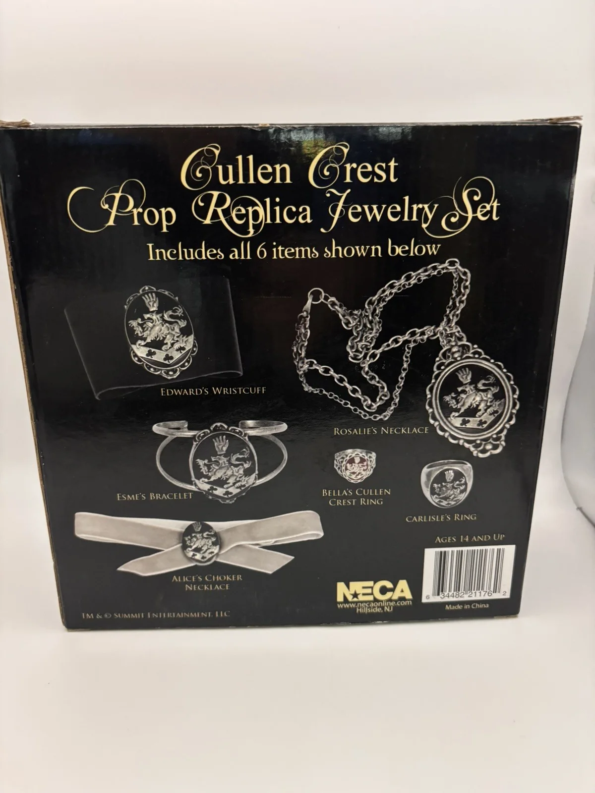 Neca Twilight New Moon Cullen Crest Prop Replica Jewelry Set - SEE DESCRIPTION, изображение 2