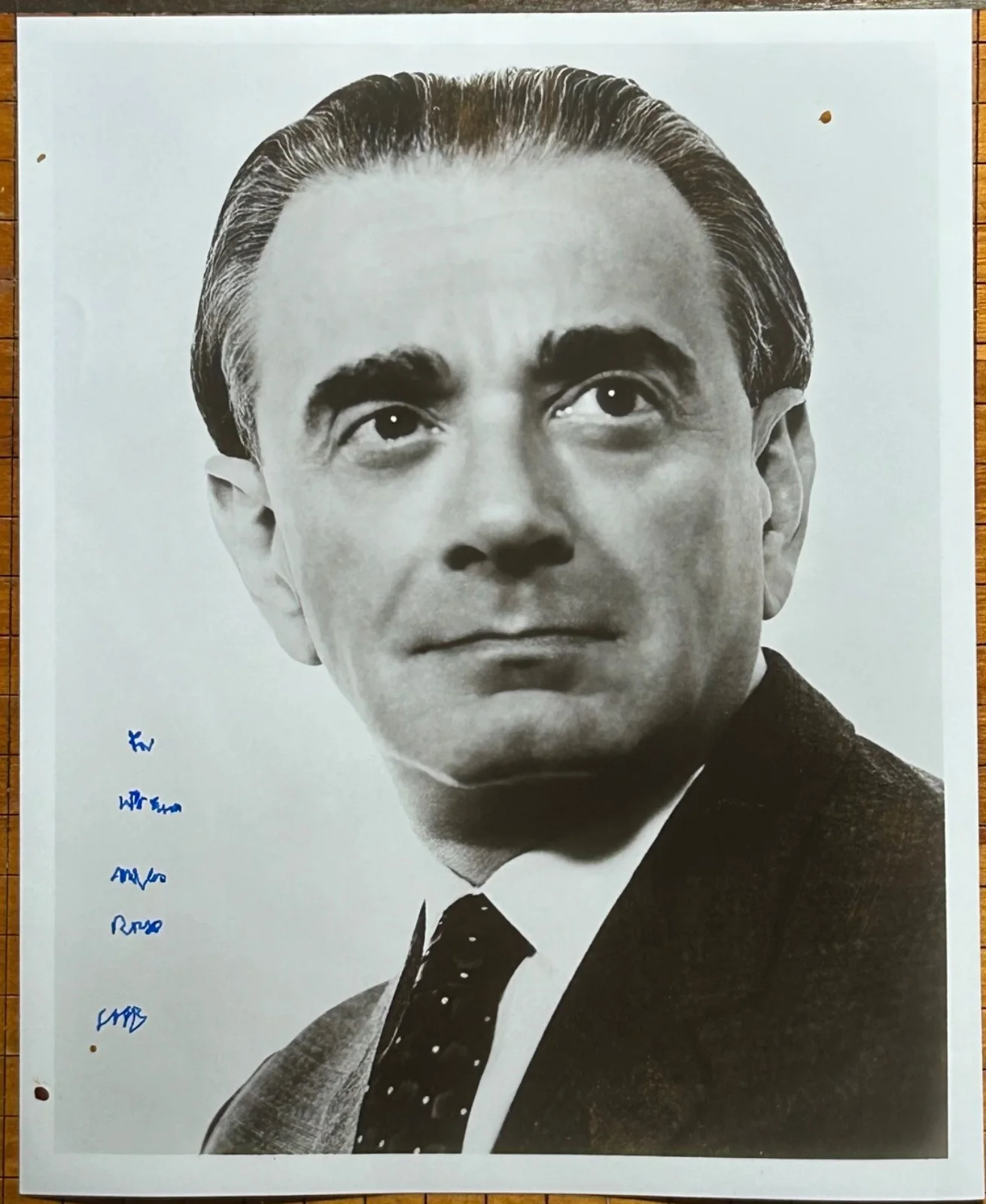 MIKLOS ROSZA—SIGNED PHOTO—17 AA Nom Scores•Hitchcock•Wilder•Powell•Steve Martin, изображение 2
