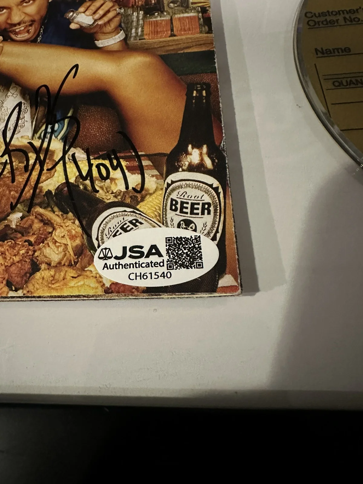 LUDACRIS SIGNED FRAMED CHICKEN N BEER CD AUTOGRAPHED JSA COA FAST & FURIOUS, изображение 2