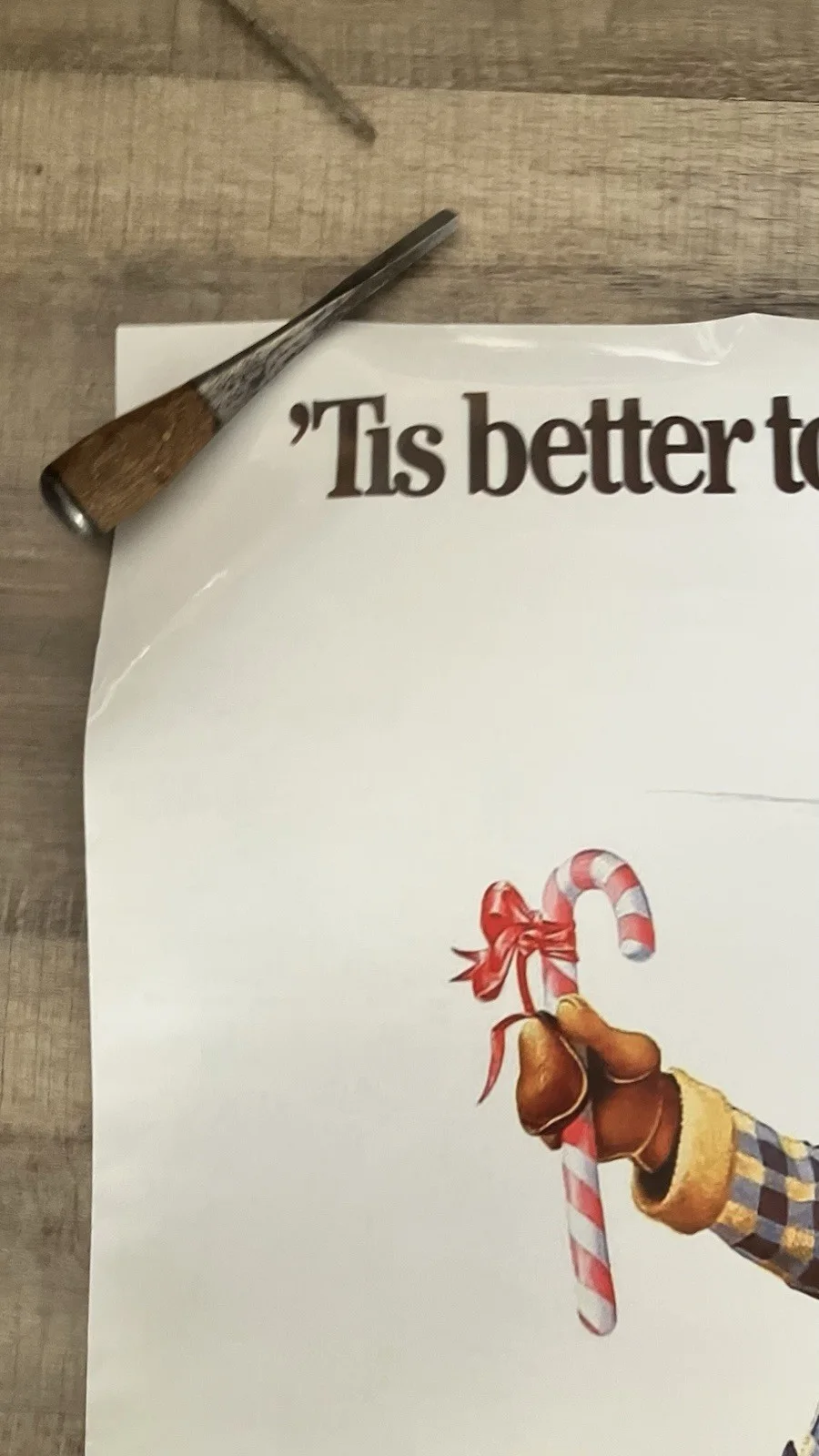 A Christmas Story movie poster - 11 x 17 inches signed by ian pertella, изображение 2