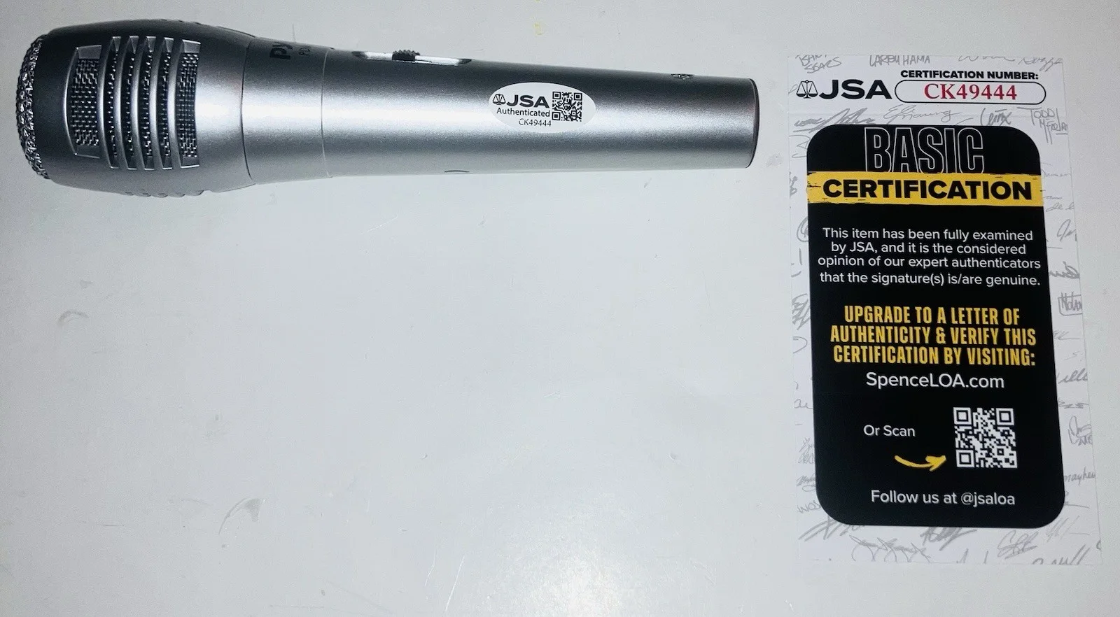 STEPHEN A SMITH ESPN ANALYST LEGEND SIGNED AUTOGRAPHED MICROPHONE JSA COA RARE!, image 2