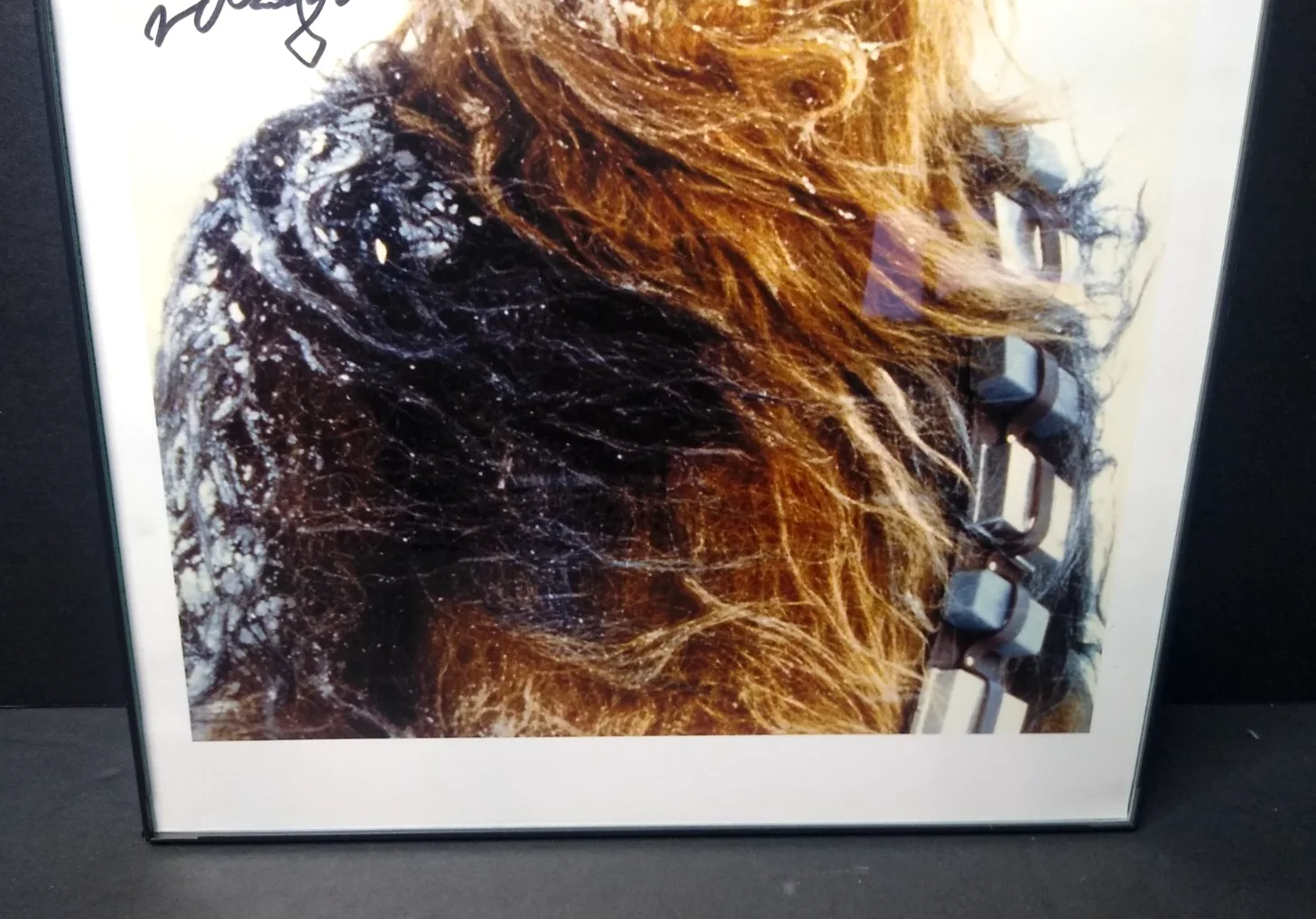 Actor - Peter Mayhew — Peter Mayhew Chewbacca Signed Star Wars Autographed Framed Art 11x17 Photo, изображение 4