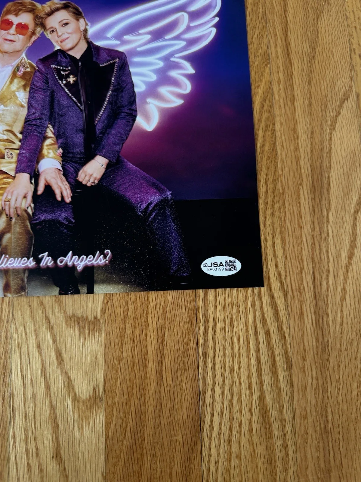 Elton John Brandi Carlile Who Believes In Angels? Album Insert Signed Elton, изображение 2