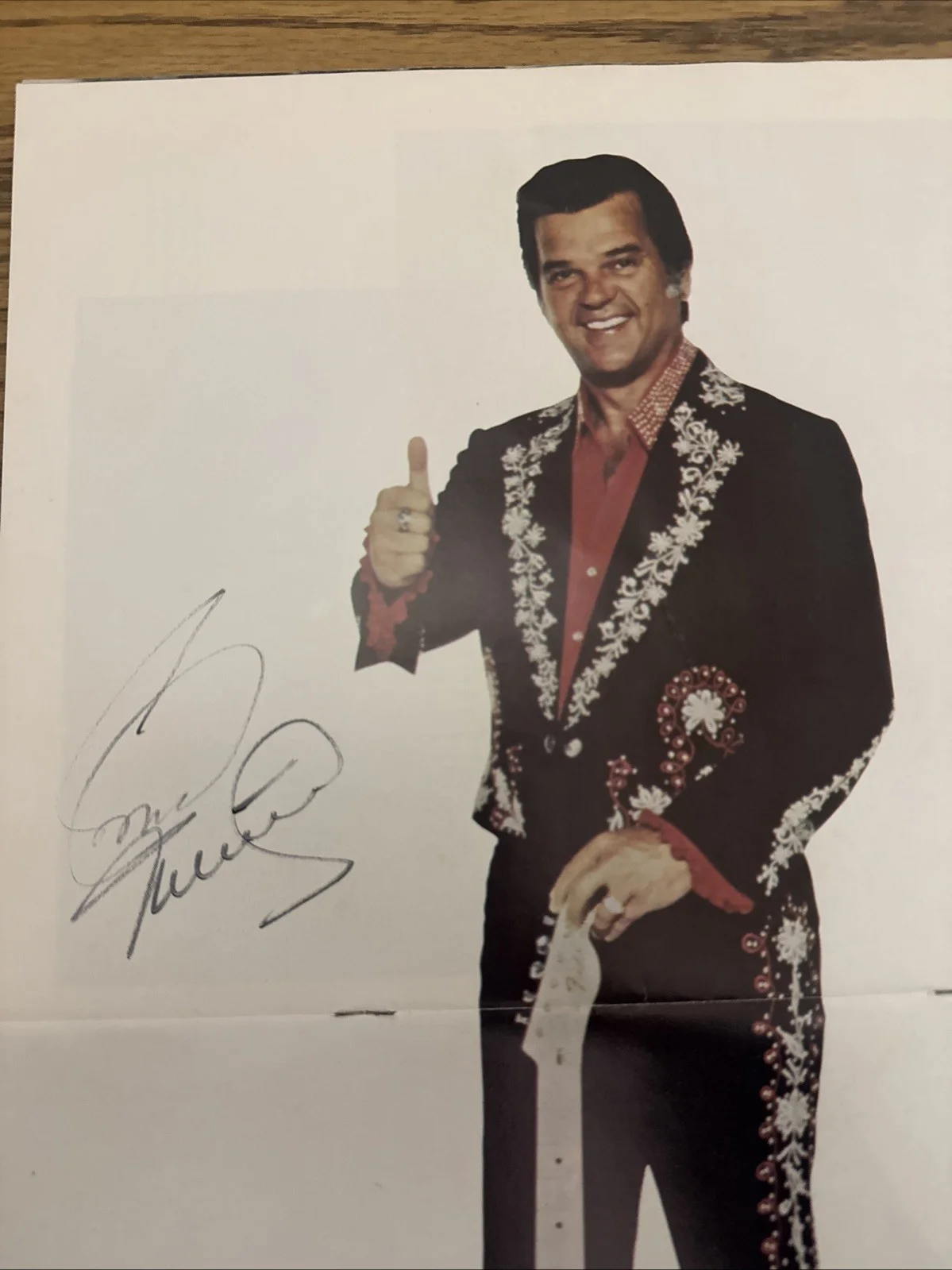Conway Twisty Signed Conway Magazine Program, image 2