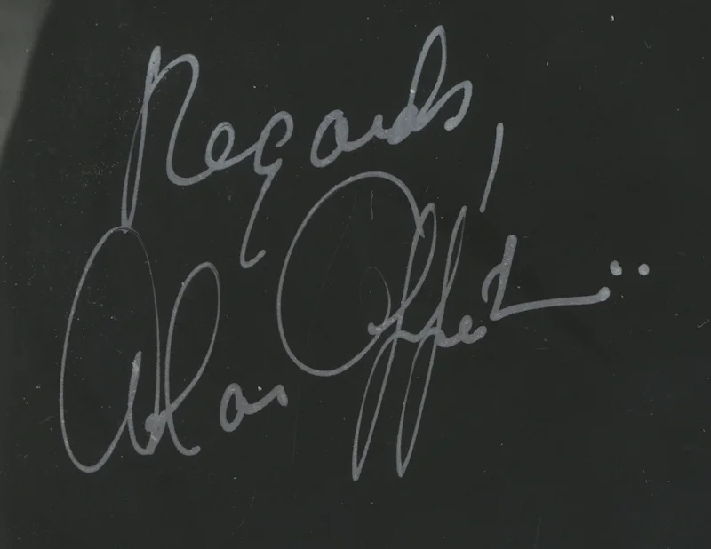 Alan Oppenheimer American Actor Autographed Signed 8x10 Photo AMCo COA 29271, изображение 2