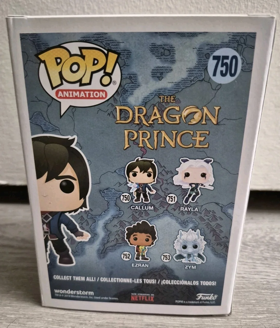 Jack De Sena Signed Funko Pop TOYZILLA STICKER Callum Dragon Prince Avatar, изображение 3