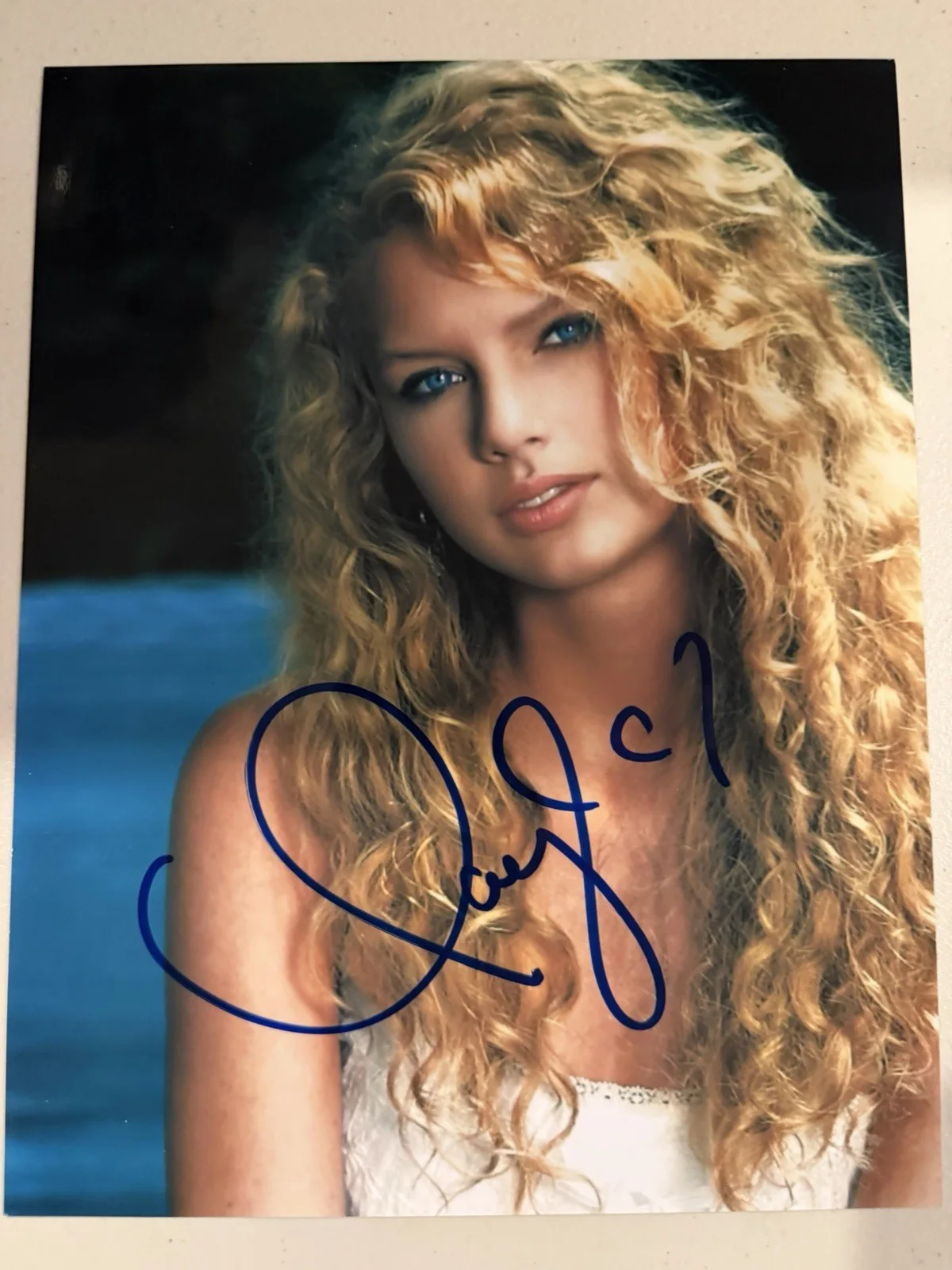 Taylor Swift hand signed early promo, rare 07, Debut Era, изображение 2