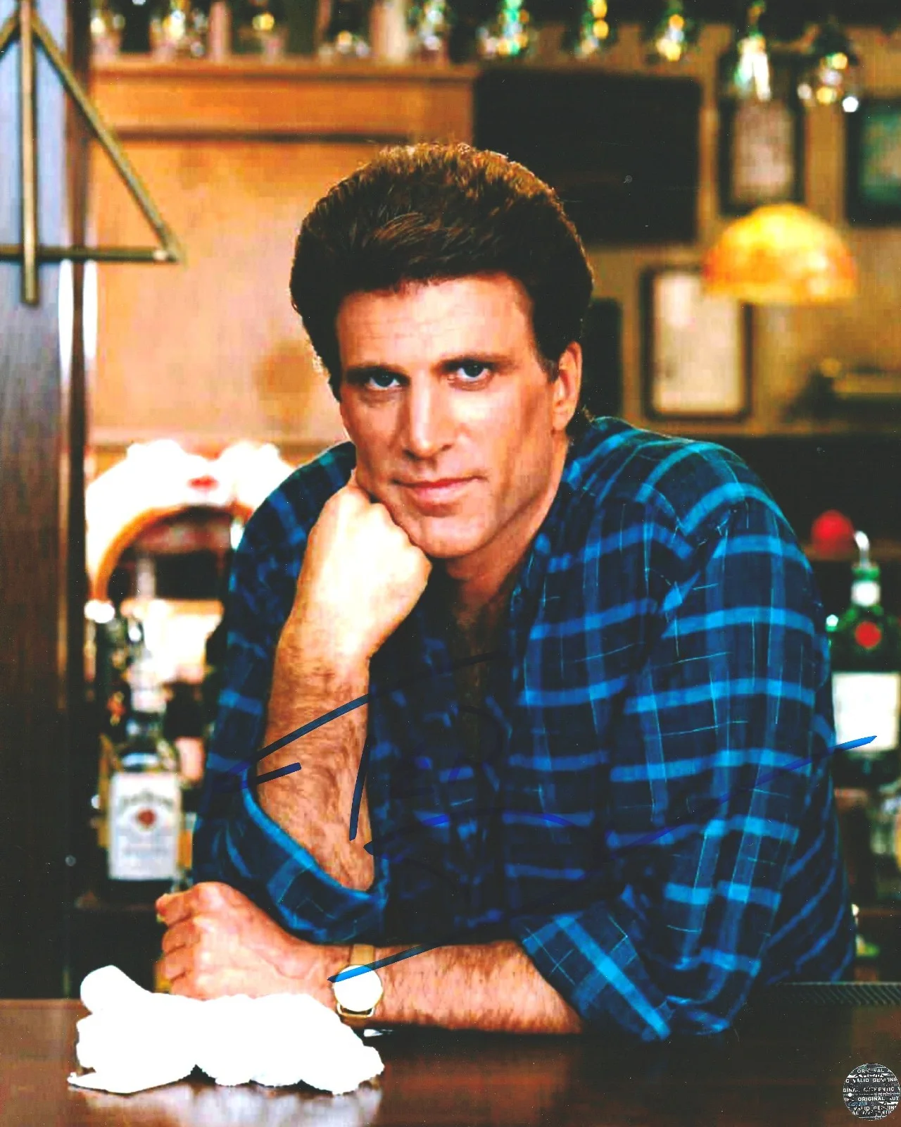 Ted Danson — Ted Danson Autographed Signed Cheers 8x10 Photo with COA/Matching Hologram