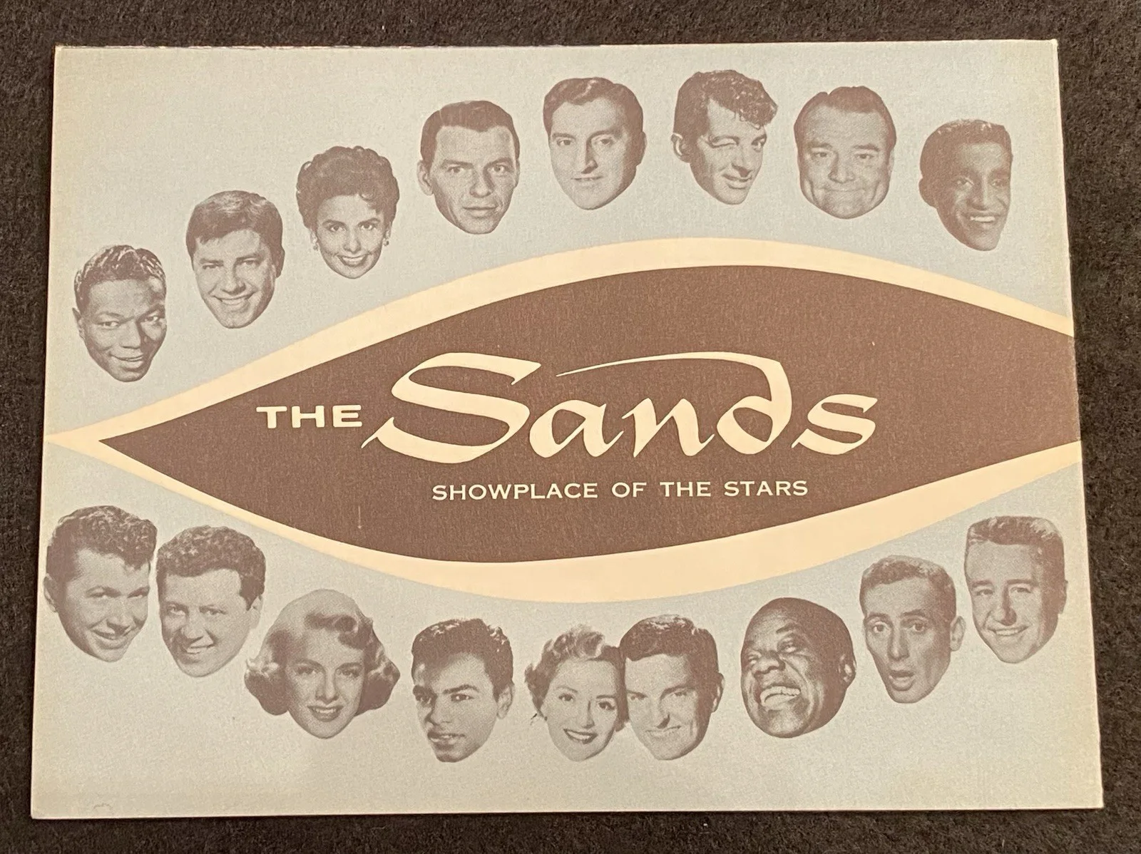 DEAN MARTIN signed Sands brochure JSA LOA autograph signature - Rat Pack Sinatra, изображение 4