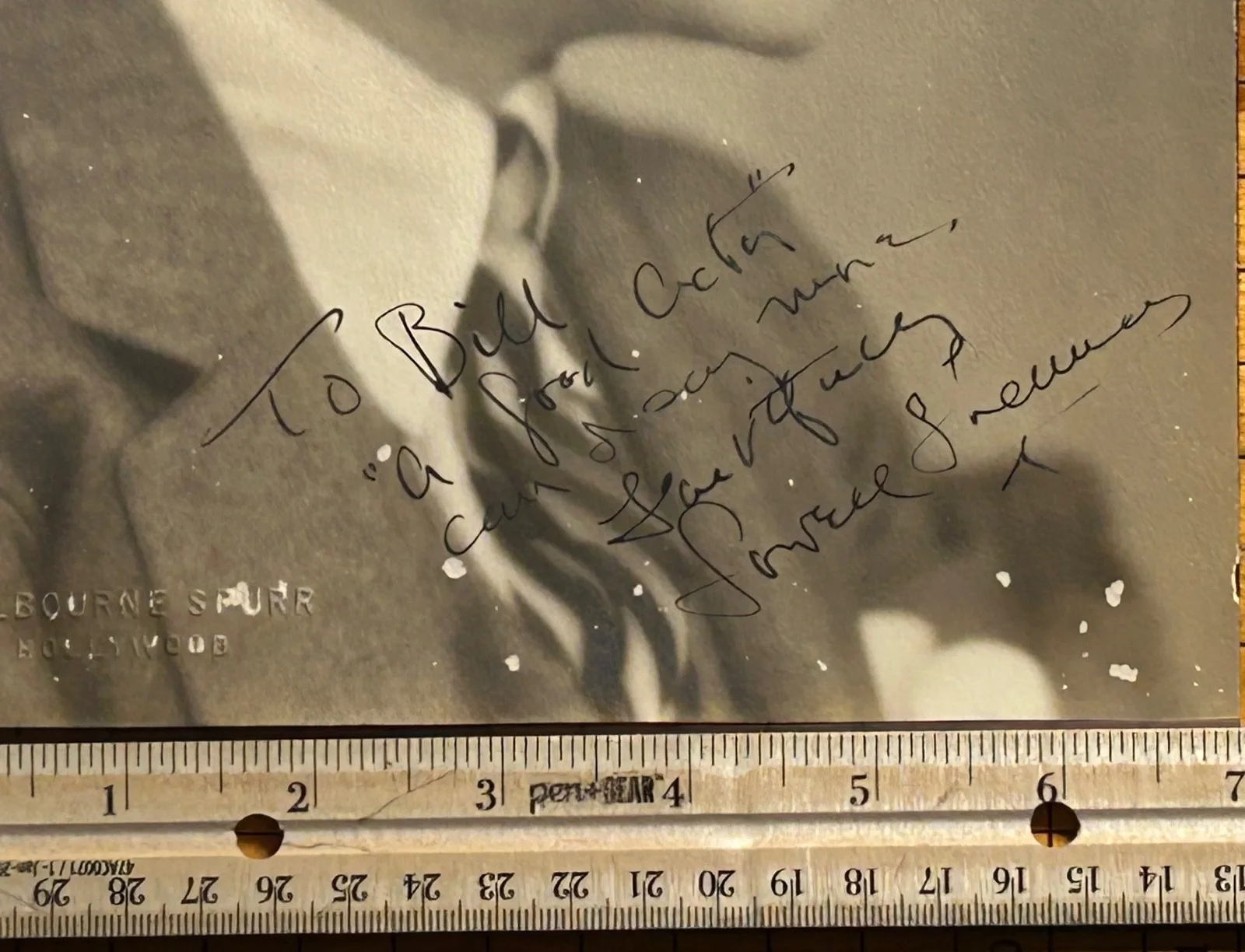 LOWELL SHERMAN—SIGNED PHOTO—Actor/Director—Hepburn•Mae West•Cary Grant•Barrymore, image 2