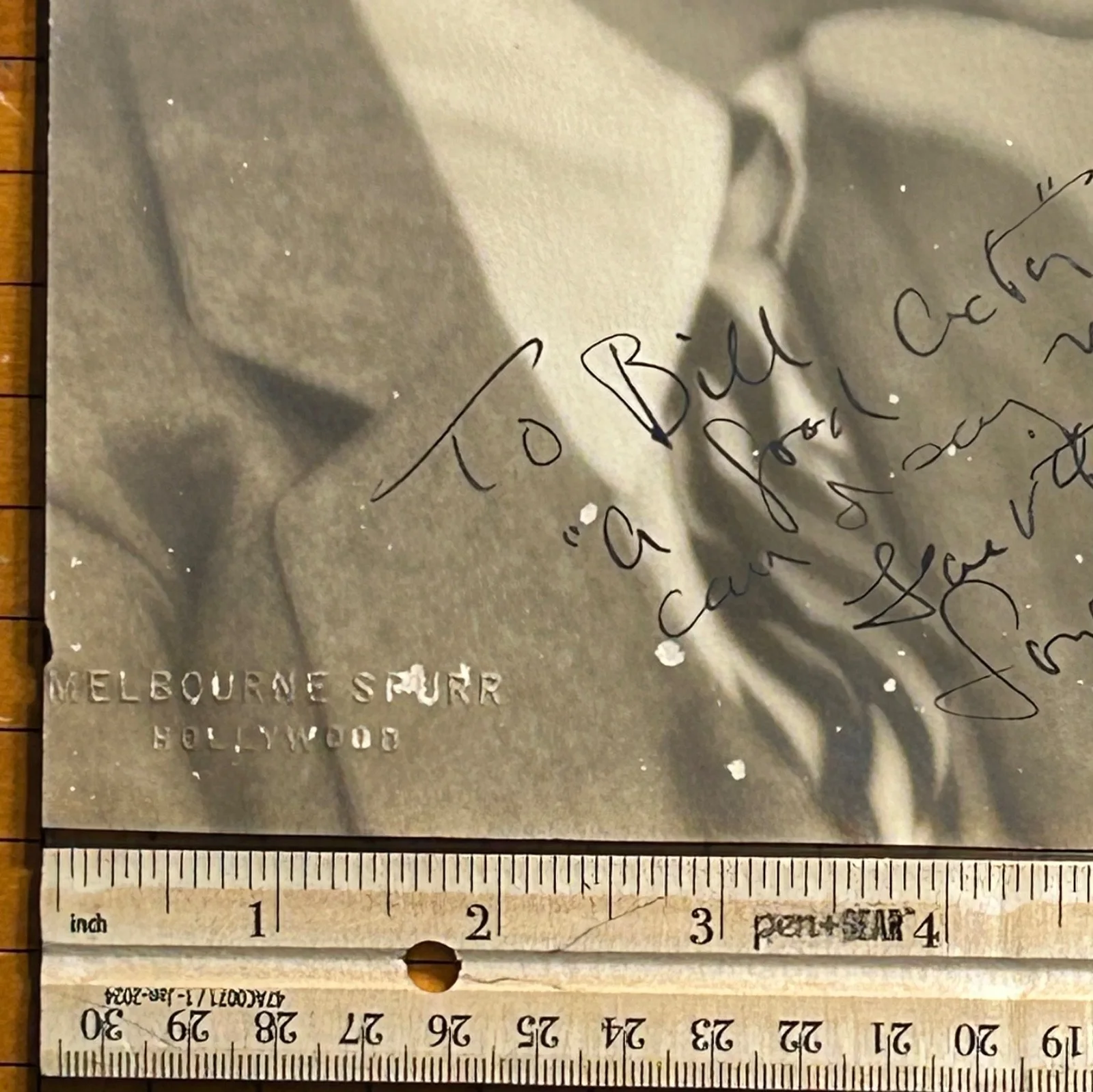 LOWELL SHERMAN—SIGNED PHOTO—Actor/Director—Hepburn•Mae West•Cary Grant•Barrymore, image 4