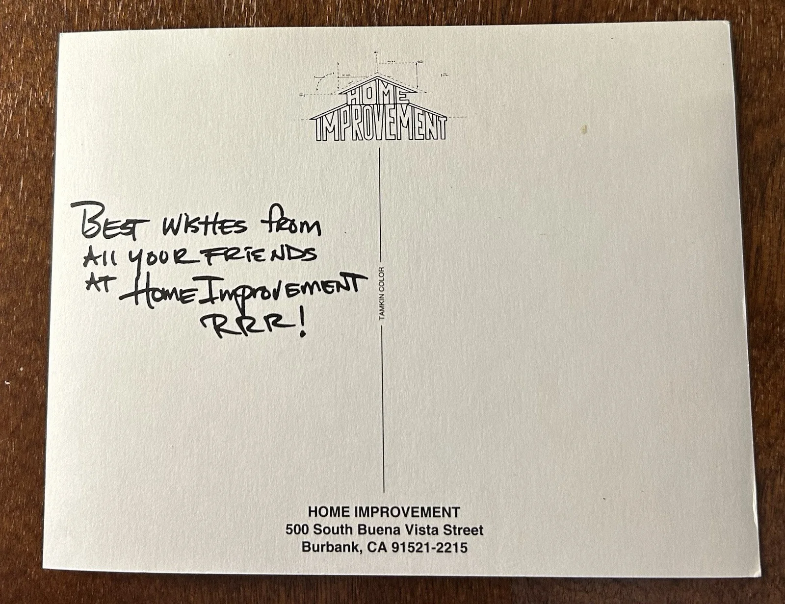 Tim Allen — Home Improvement Cast Signed Promo Photo 7x5.5 Tim Allen Tv Show Autograph ABC, изображение 2