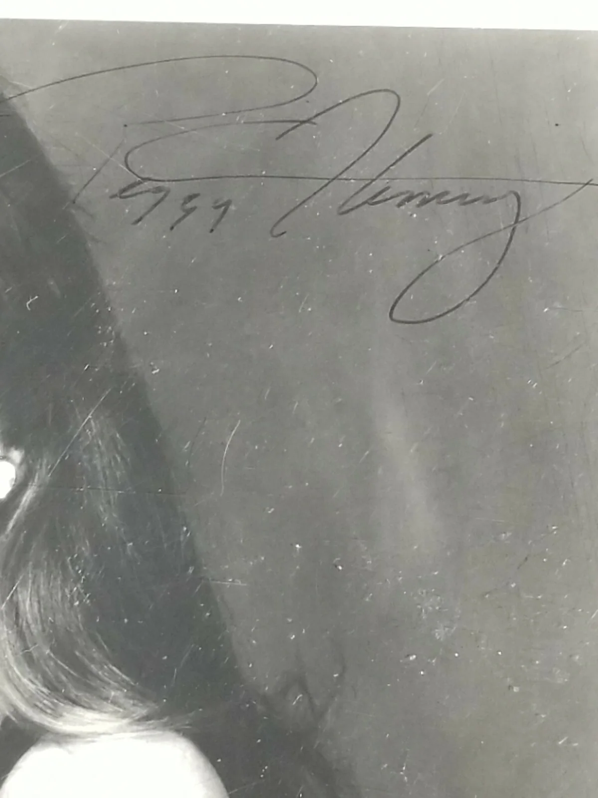 Peggy Fleming — PEGGY FLEMING HAND SIGNED 8x10 PHOTO+COA ~ SEALED in PLEXI GLASS FRAME, изображение 3