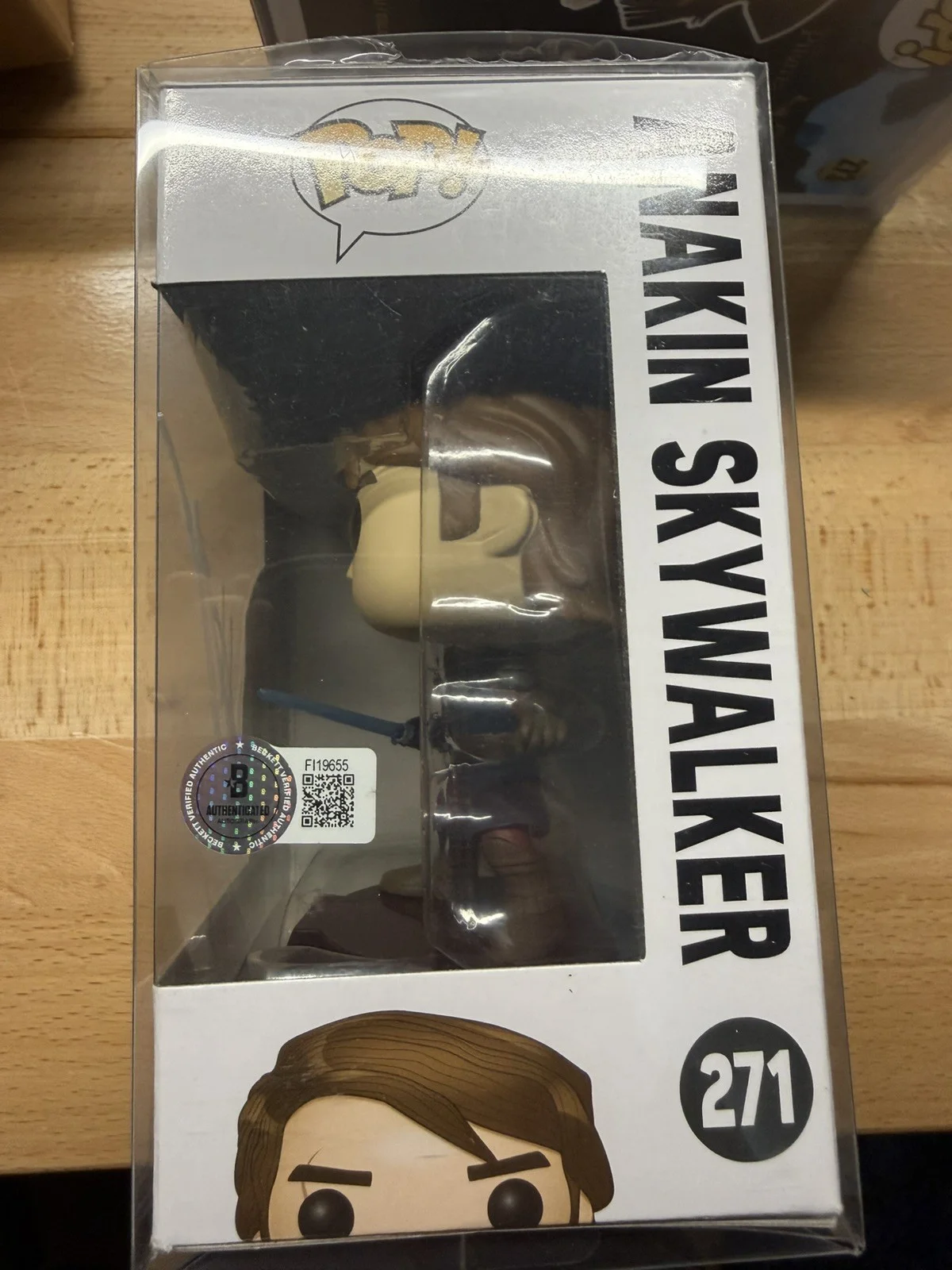 Hayden Christensen — HAYDEN CHRISTENSEN SIGNED FUNKO POP ANAKIN SKYWALKER 271 STAR WARS, изображение 2