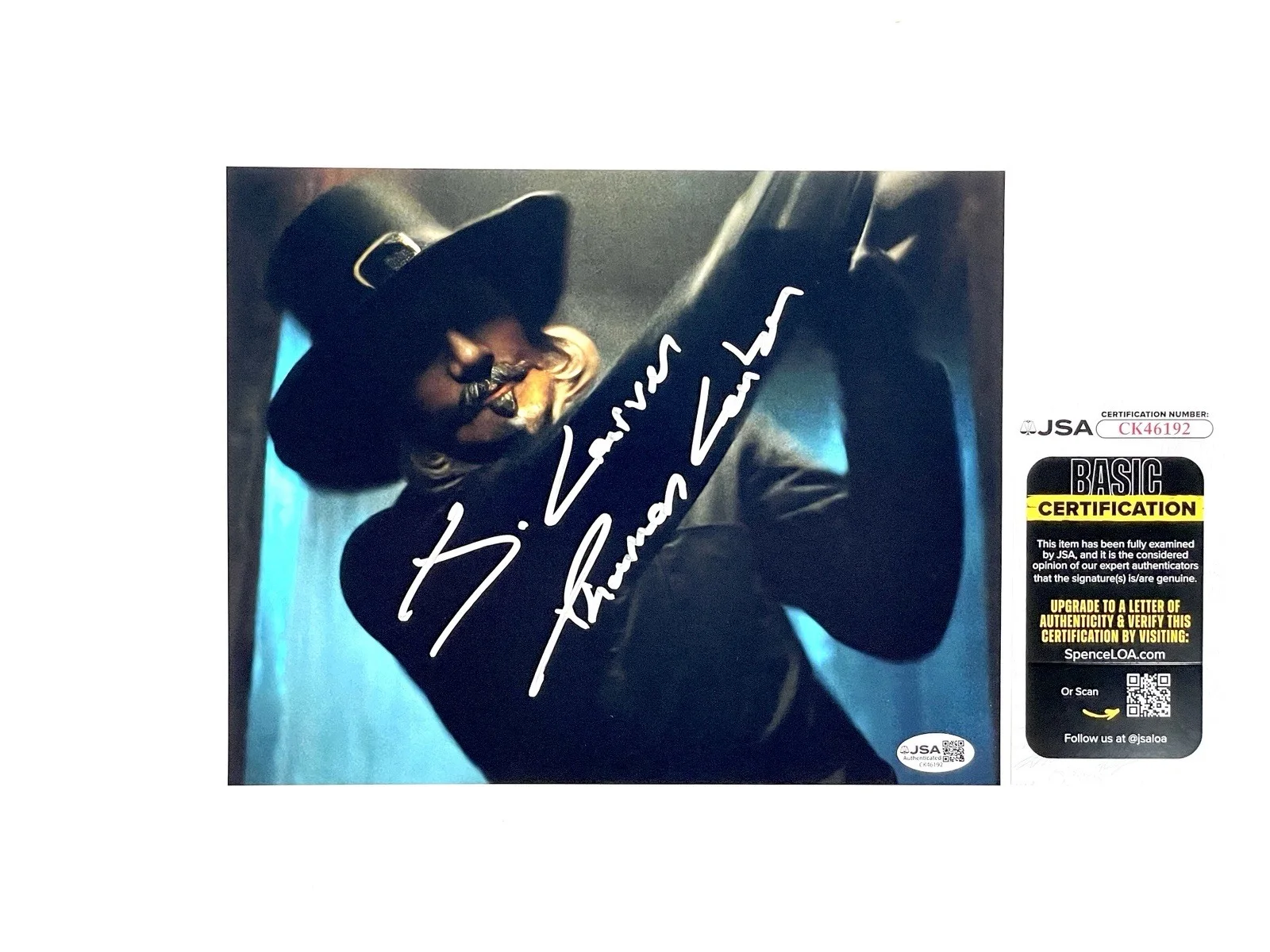 Thomas Lorber — Thomas Lorber Autographed John Carver Signed 8x10 Photo Thanksgiving JSA 🪓