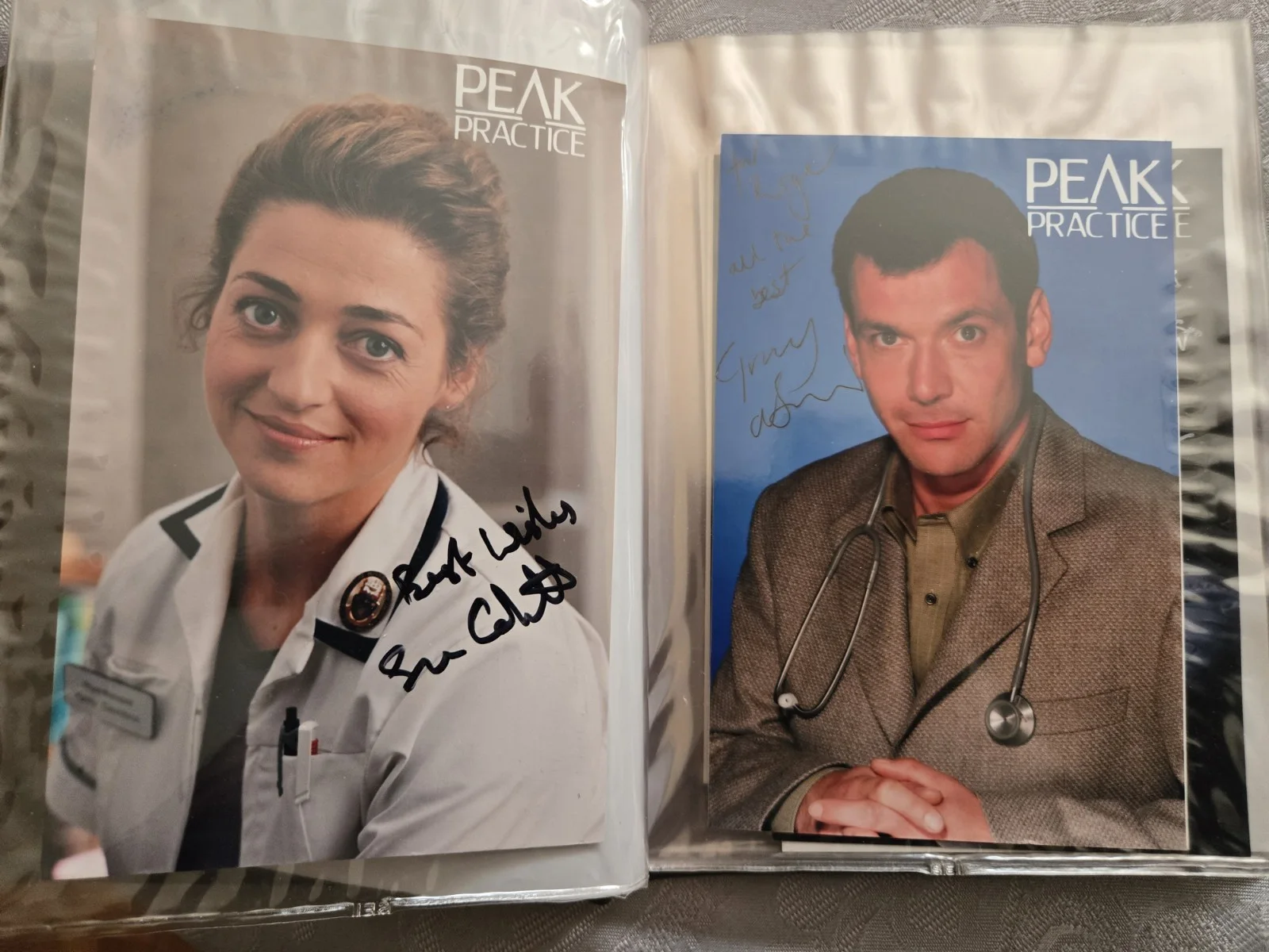 Cast Members — Peak Practice Cast Signed Autograph Photo Album TV Memorabilia Job Lot, изображение 4