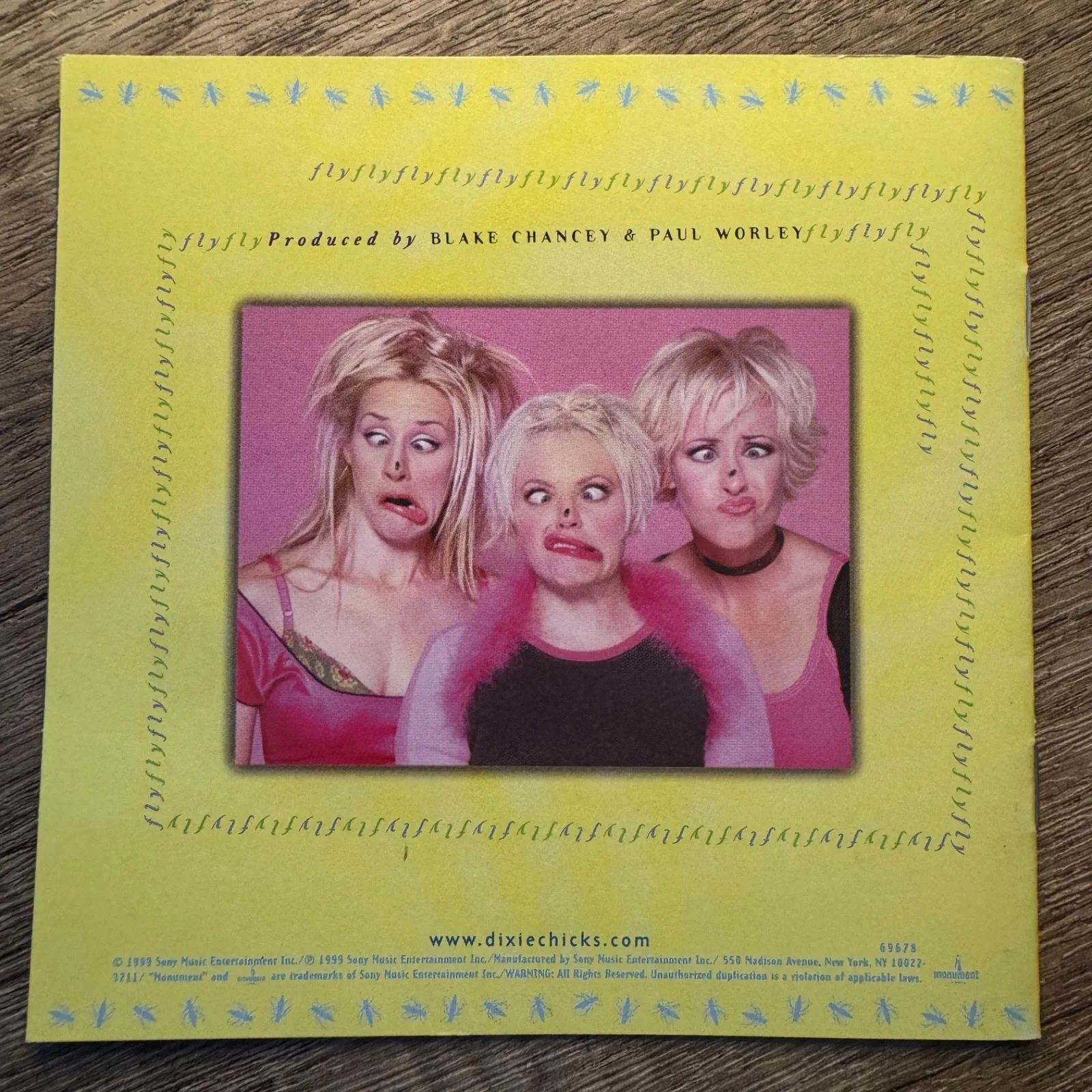 Dixie Chicks Fly Signed CD Booklet, image 2