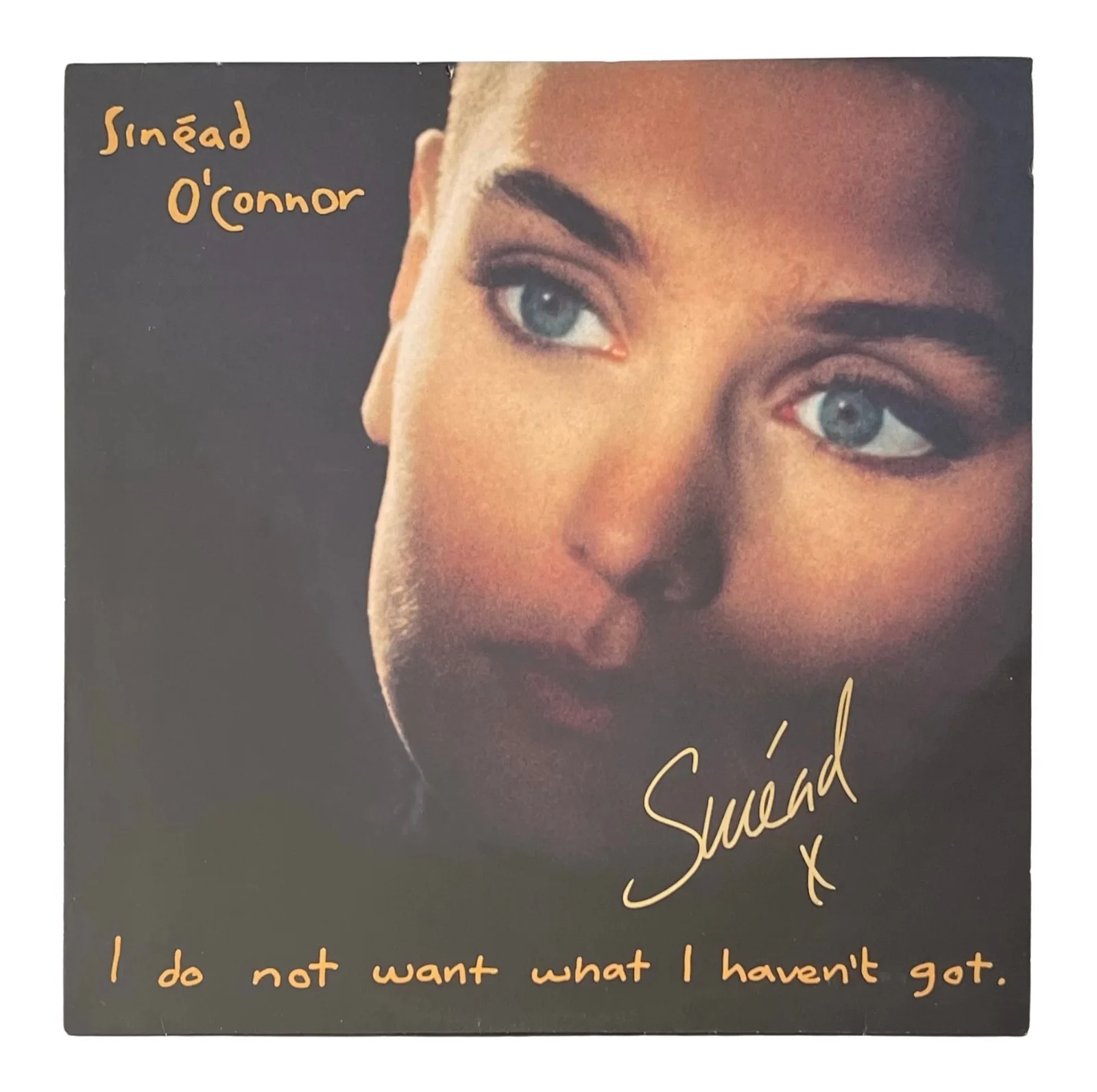 SINEAD O'CONNOR Signed I DO NOT WANT WHAT I HAVENT GOT Vinyl Record EPPERSON COA, изображение 2