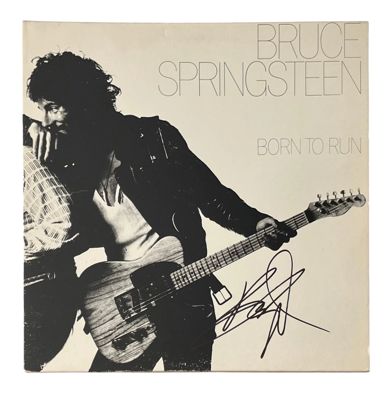 BRUCE SPRINGSTEEN Signed BORN TO RUN Vinyl Record ROGER EPPERSON COA, image 2