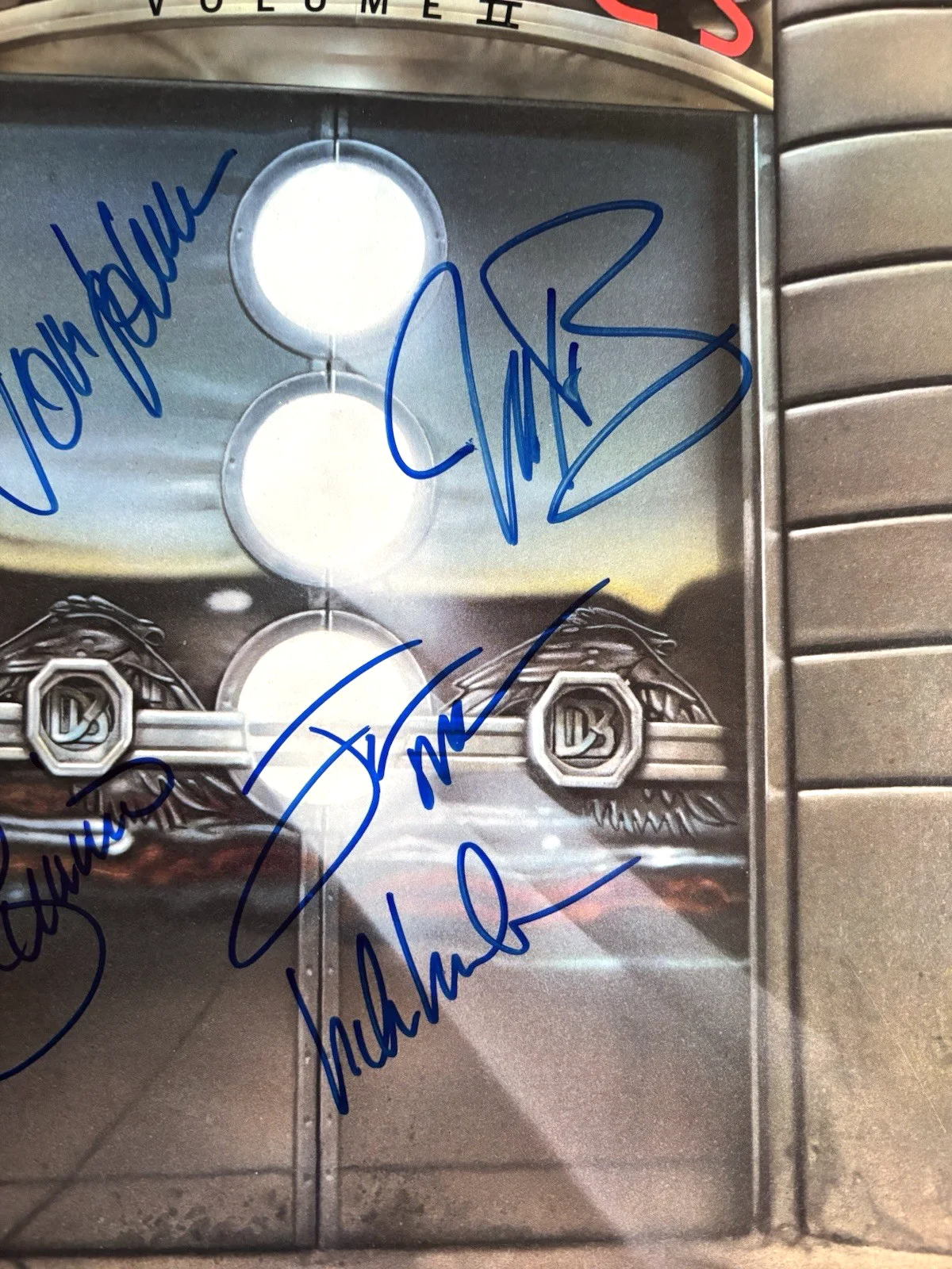 DOOBIE BROTHERS Signed x5 Vinyl Record JSA COA MICHAEL McDONALD Pat TOM Skunk, изображение 4