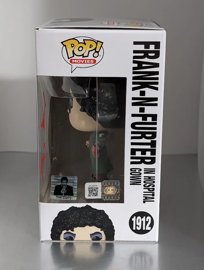 Tim Curry — Tim Curry Signed Funko Pop #1912 Frank-N-Furter The Rocky Horror Picture Show, изображение 2