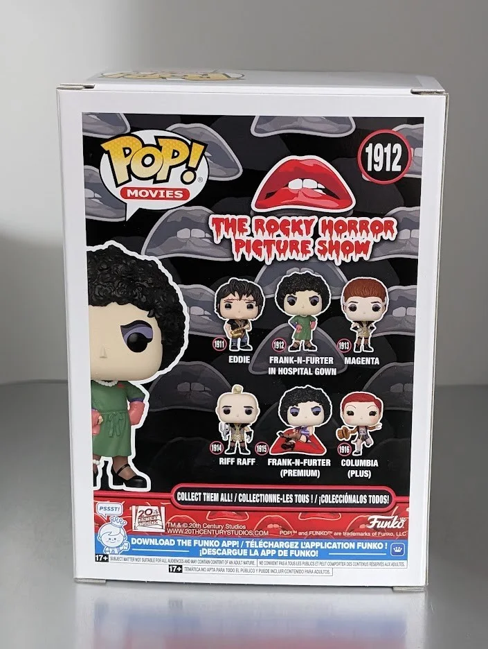 Tim Curry — Tim Curry Signed Funko Pop #1912 Frank-N-Furter The Rocky Horror Picture Show, изображение 3