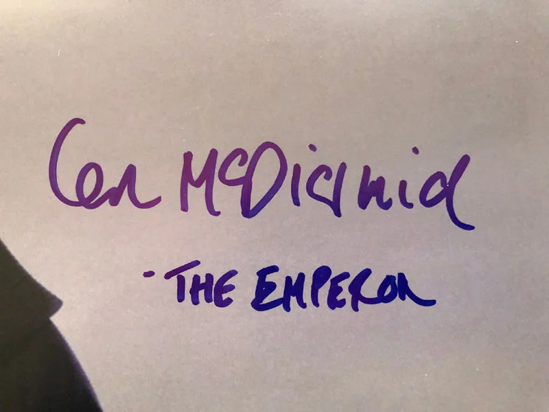 IAN MCDIARMID SIGNED AUTOGRAPHED 16x20 PHOTO PALPATINE STAR WARS OPX BECKETT BAS, изображение 2