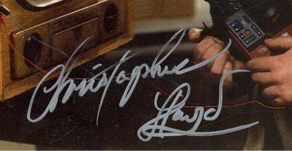 CHRISTOPHER LLOYD SIGNED 11x14 PHOTO DOC BACK TO THE FUTURE BTTF BECKETT BAS, image 2