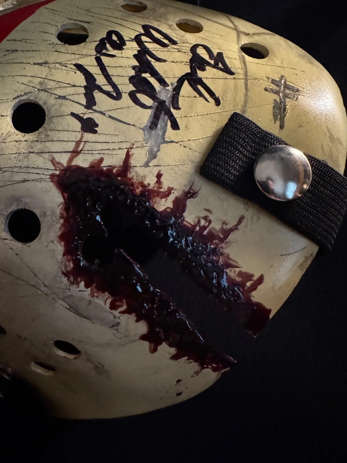 Ted White — Ted White & Tom Savini Signed JASON VOORHEES Mask Friday The 13th Part IV, image 4