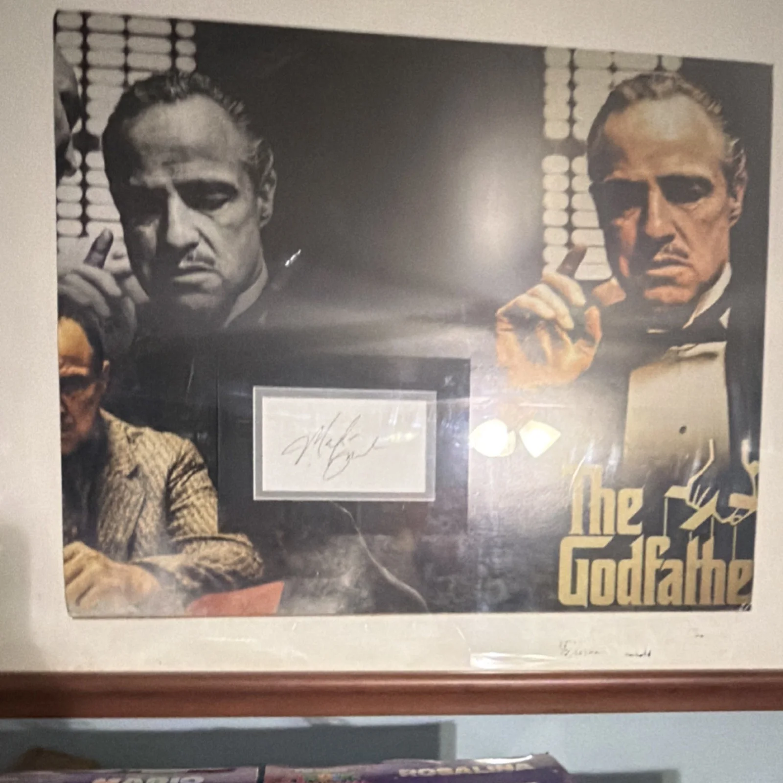 The Godfather Original Autographed Poster Framed Movie Collectible, изображение 2