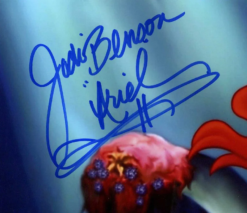 JODI BENSON SIGNED AUTOGRAPHED 11x14 PHOTO ARIEL THE LITTLE MERMAID BECKETT BAS, изображение 2