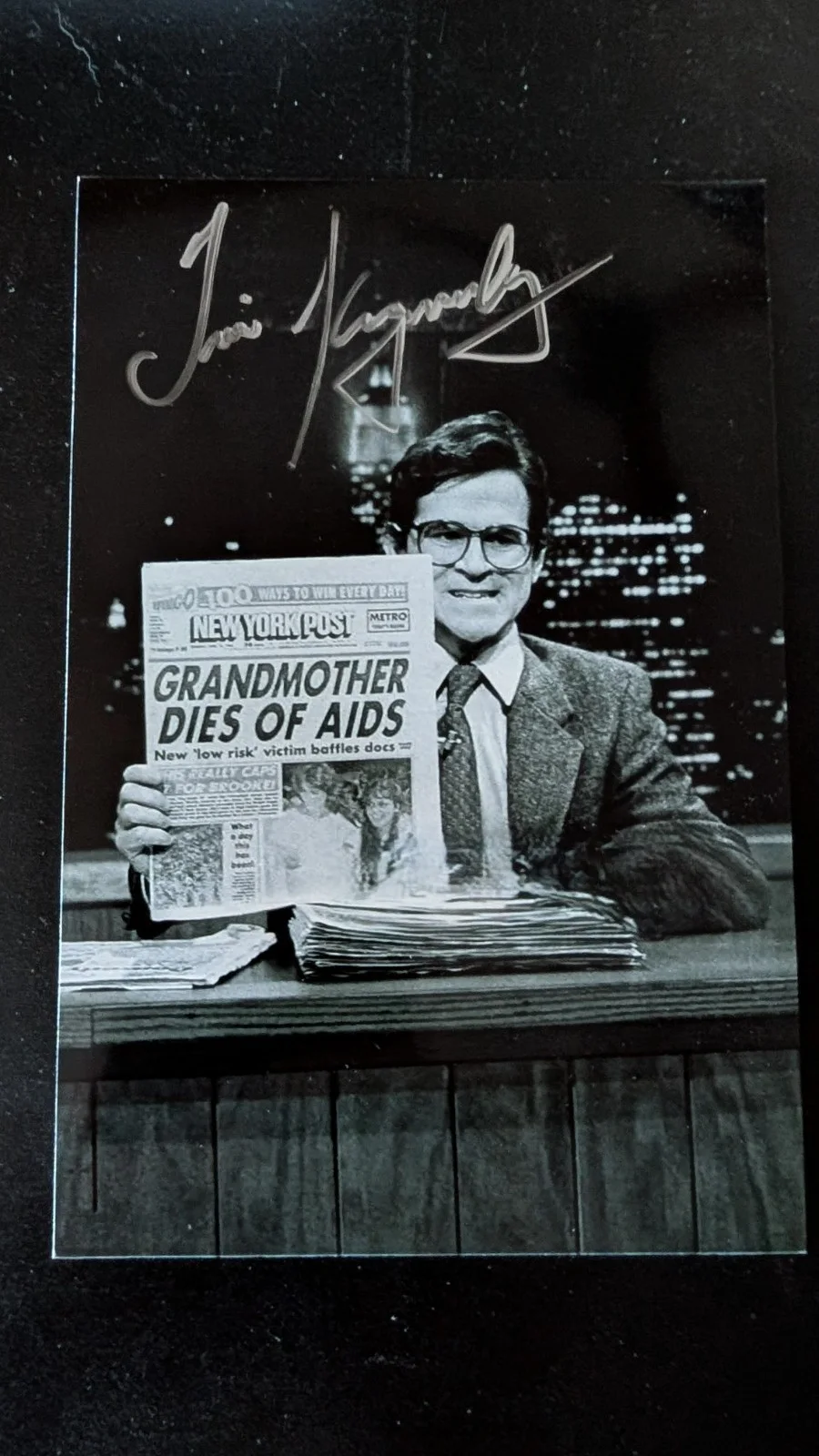 Tim Kazurinsky — Tim Kazurinsky Signed 4x6 Photo – Authentic Autograph – SNL Cast Member & Comedy