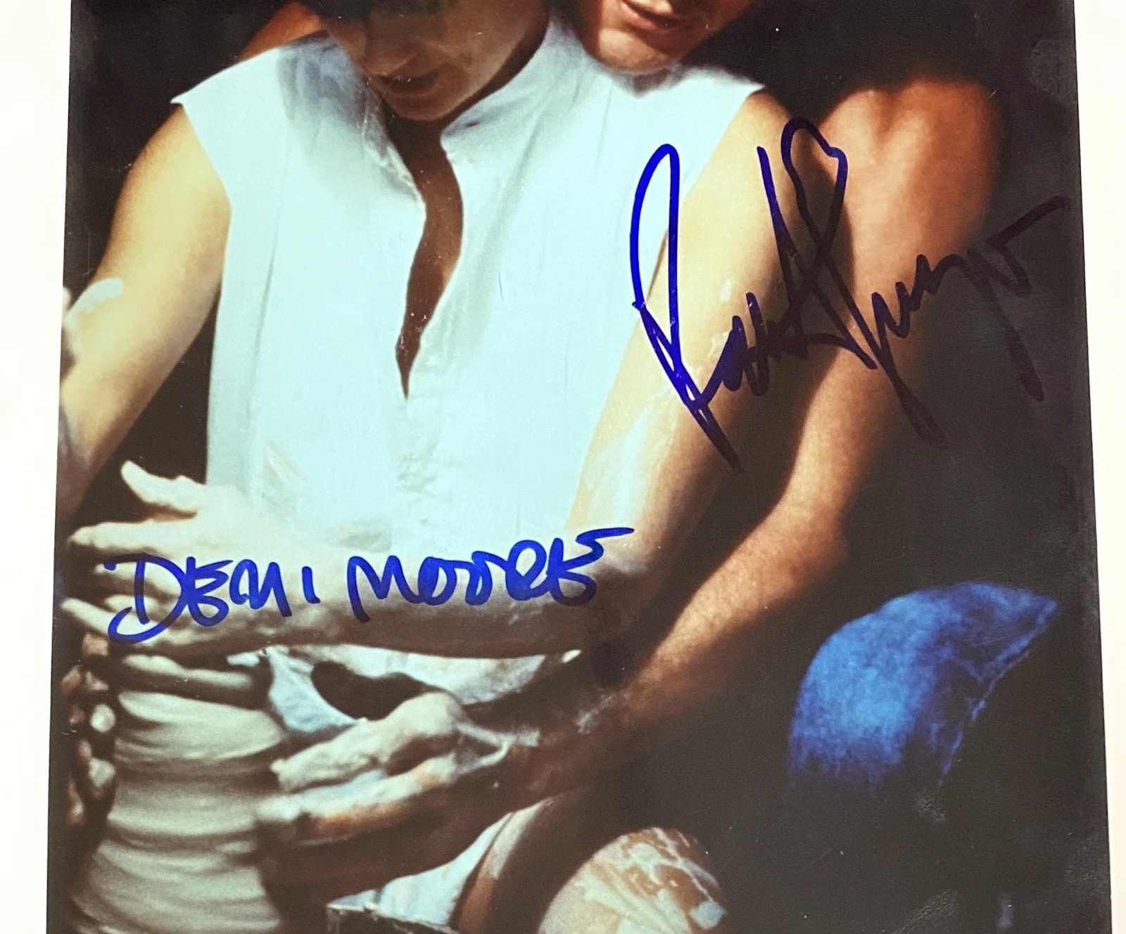 Ghost Cast Signed Photo Patrick Swayze Demi Moore - PSA 10 + Beckett, image 3